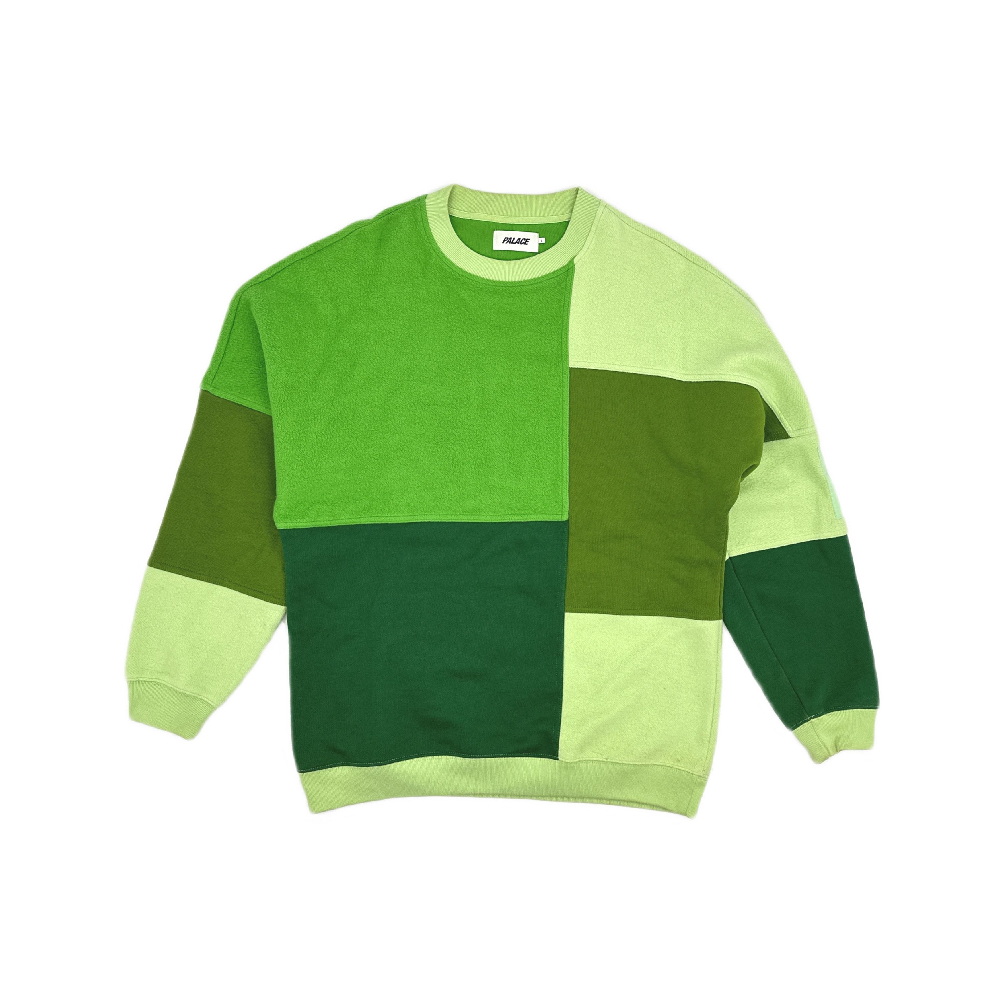 Palace Palace Colour Block Crewneck Sweatshirt Size L Size US L / EU 52-54 / 3 - 1 Thumbnail