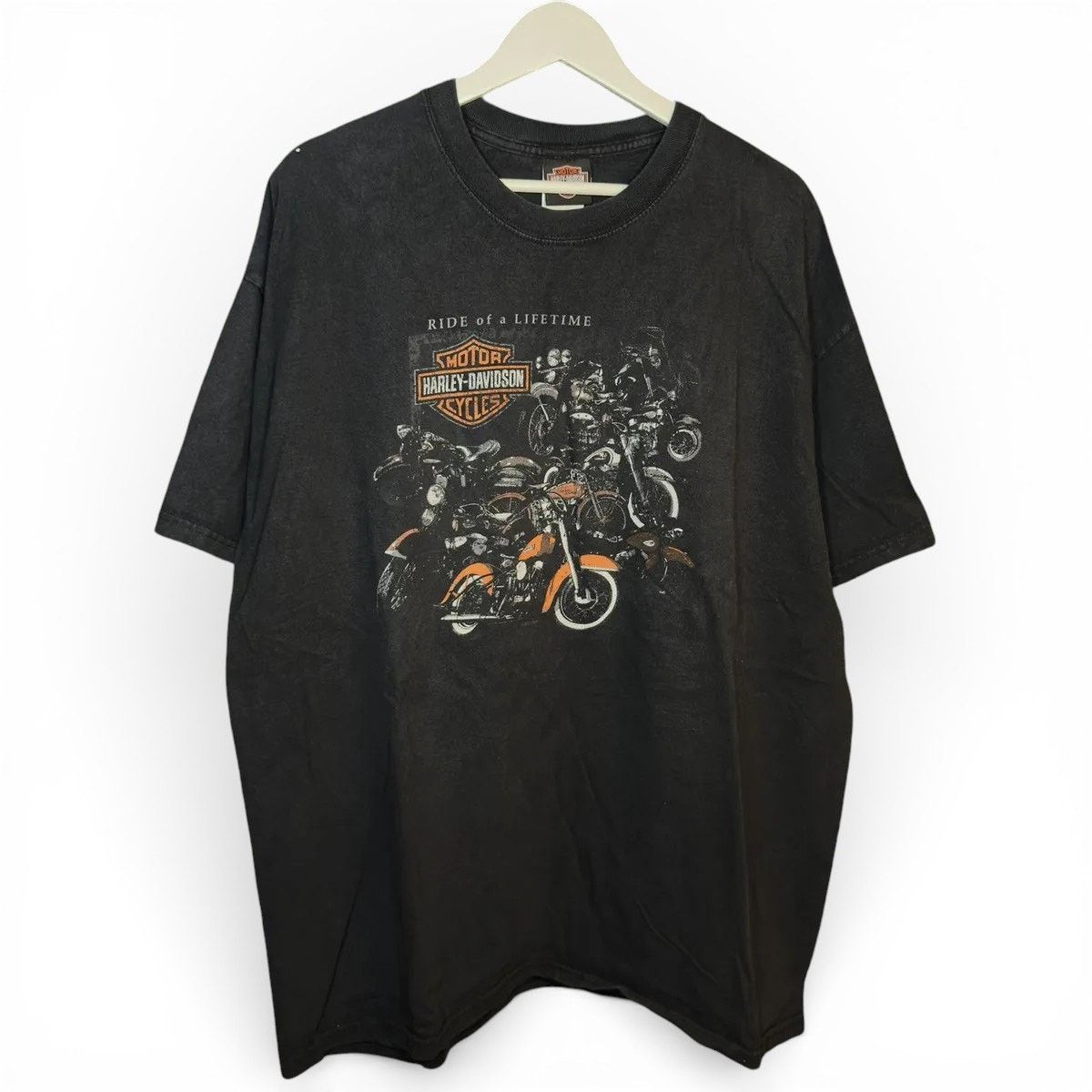 Harley Davidson Vintage Y2K Harley Davidson Rochester New Hampshire Tee Size US XXL / EU 58 / 5 - 1 Thumbnail