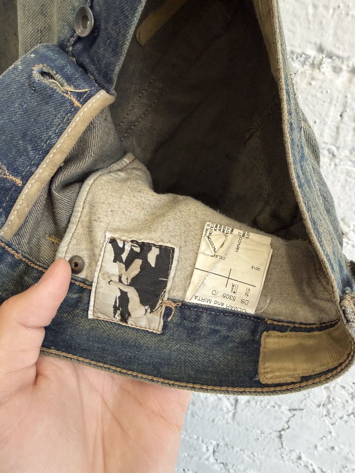 Rick Owens RICK OWENS ‘SPIRAL’ CUT WASHED FLARED DENIM Size US 31 - 5 Thumbnail