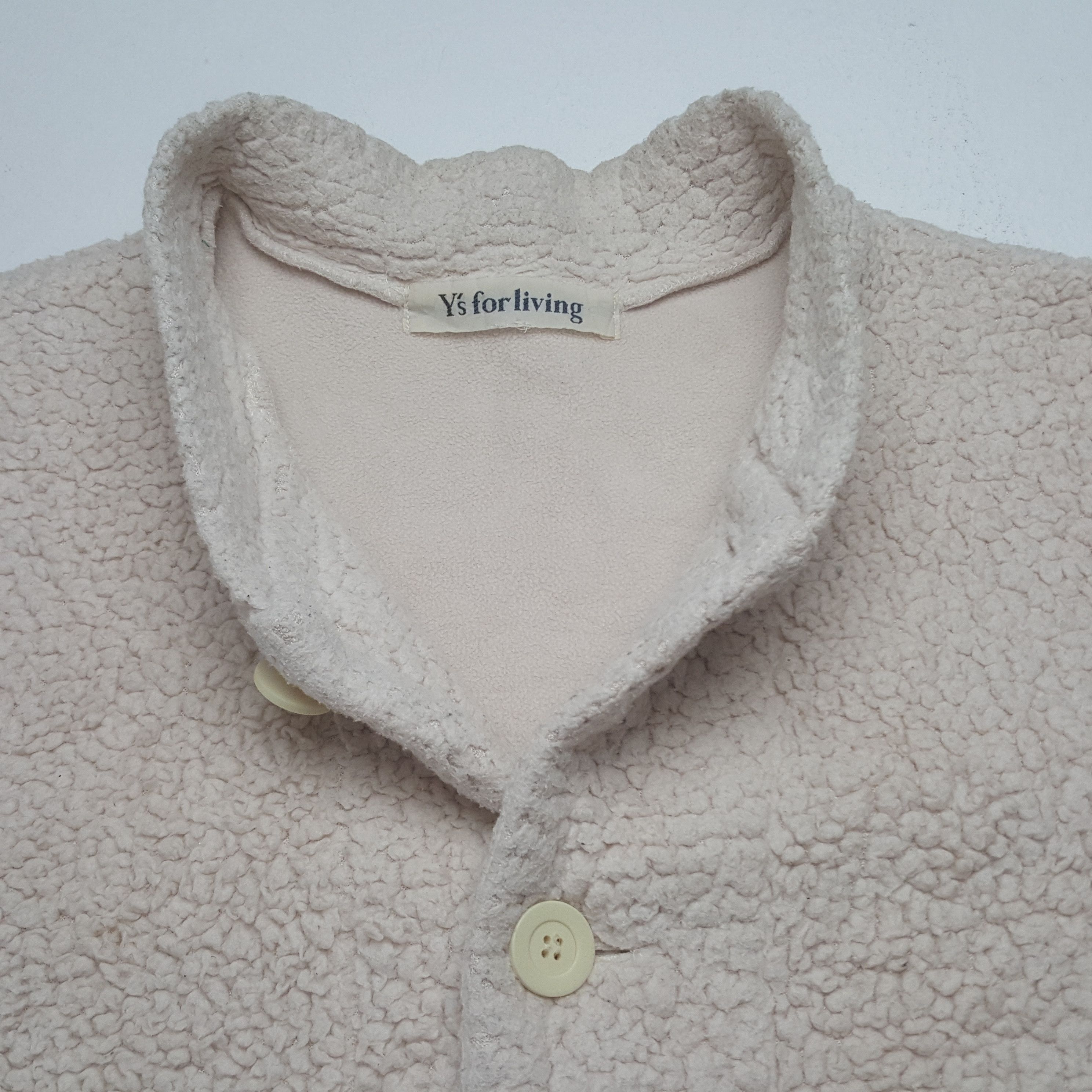Y's Vintage Y’s For Living Sherpa Winter Button Up Jacket Size US M / EU 48-50 / 2 - 4 Thumbnail