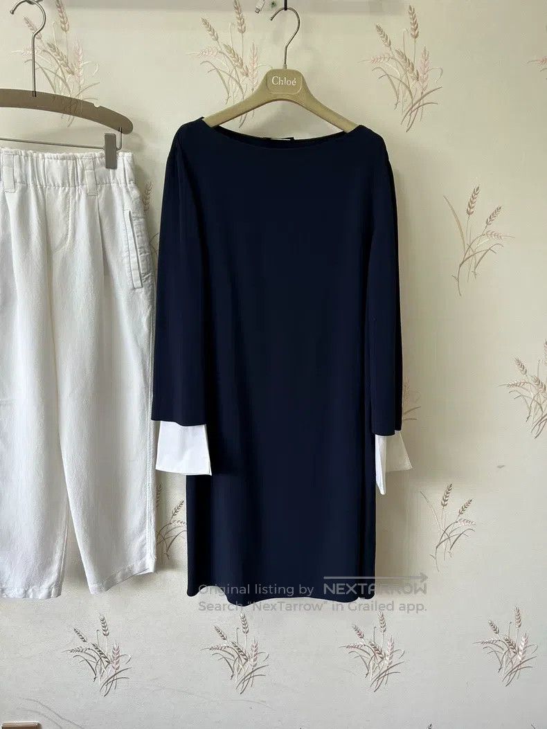 The Row The row Dark blue simple and high-class dress Size M / US 6-8 / IT 42-44 - 2 Thumbnail