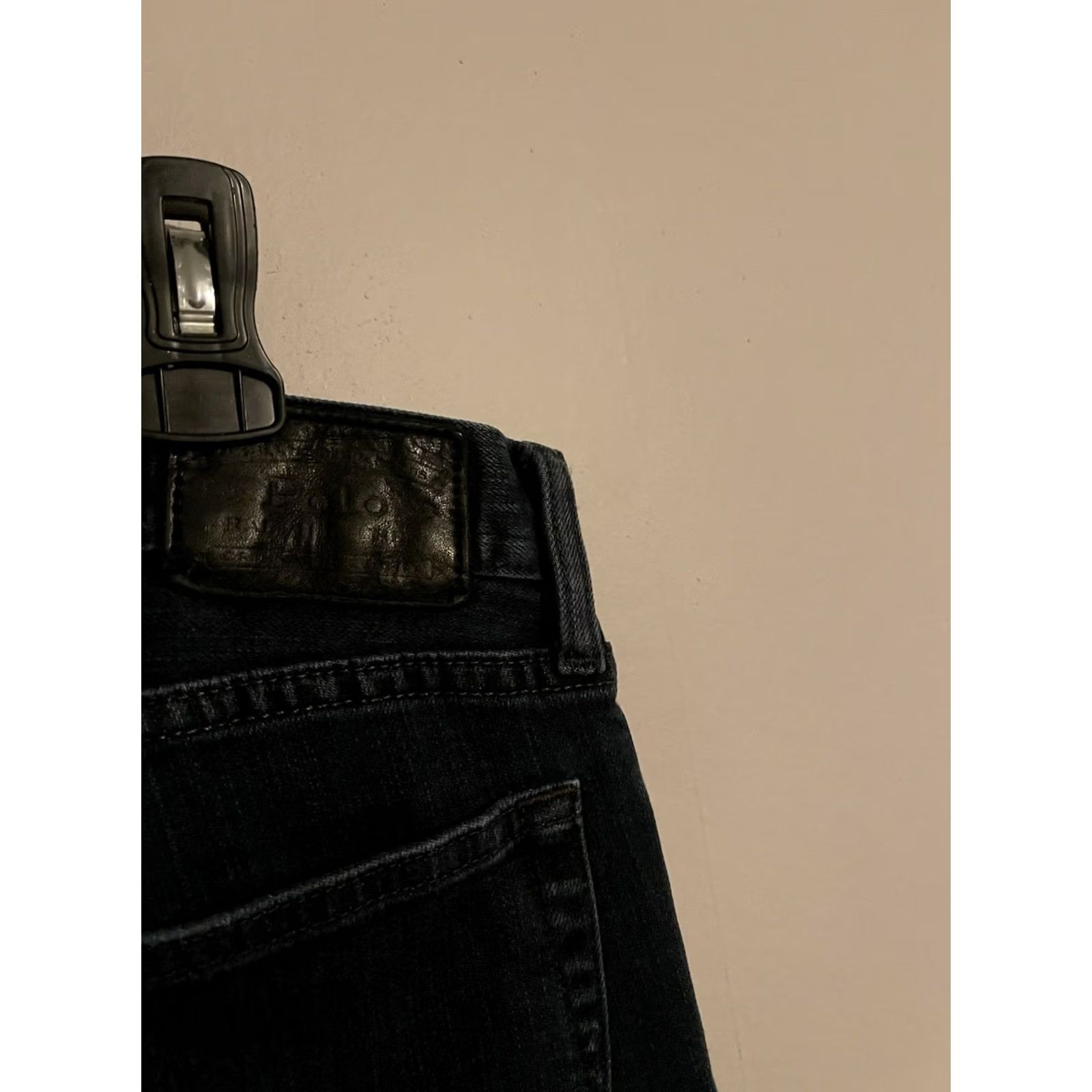 Polo Ralph Lauren Polo Ralph Lauren The Hampton Relaxed Straight Denim Jeans - Men's 38x30 Denim Blue 5-Pocket 98% Cotton 2% Elastane Vintage: No Size US M / EU 48-50 / 2 - 4 Thumbnail