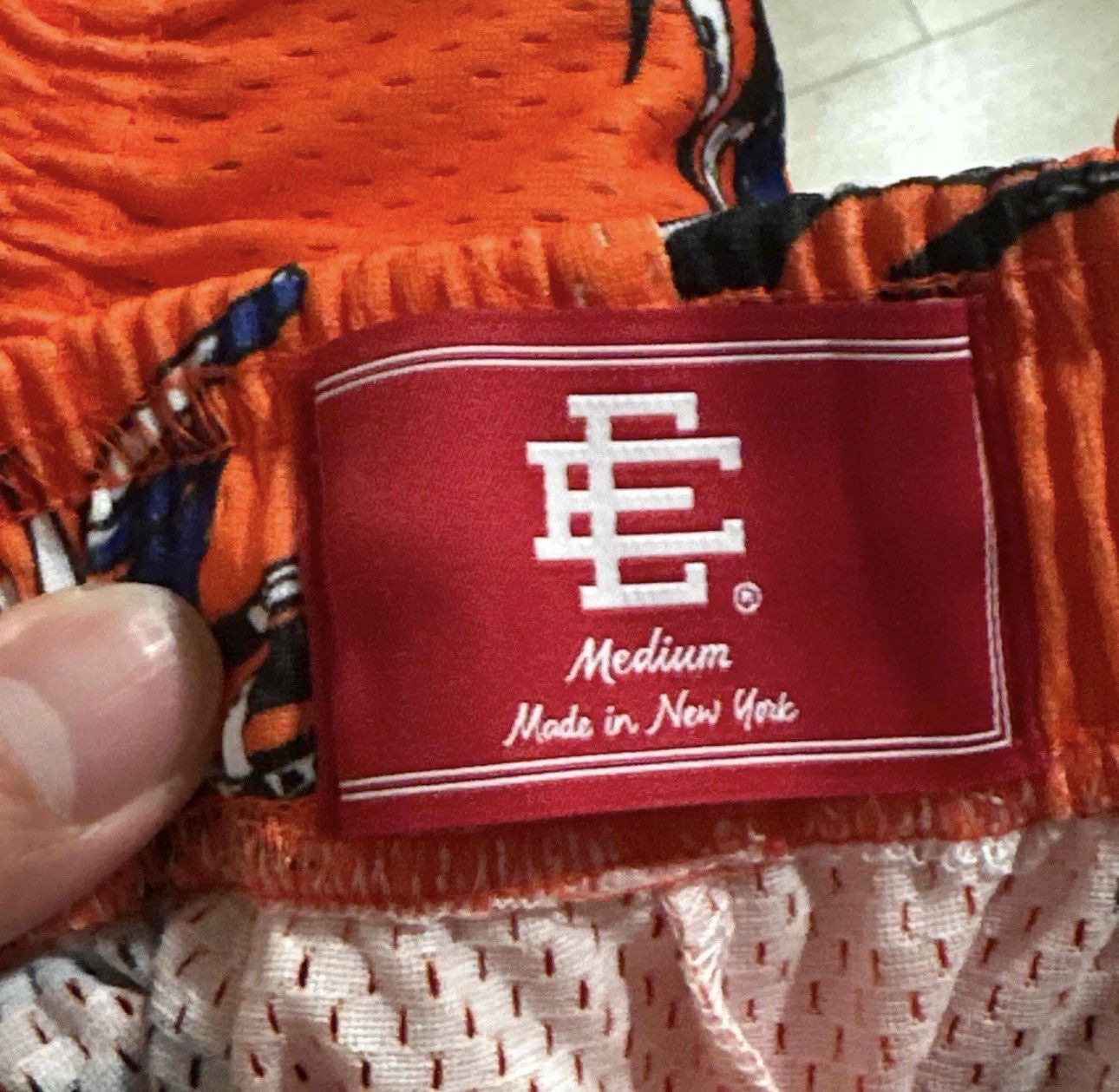 Eric Emanuel Eric Emanuel EE Matty Boy Short Orange STAY FAST Size Medium Size US 30 / EU 46 - 4 Thumbnail
