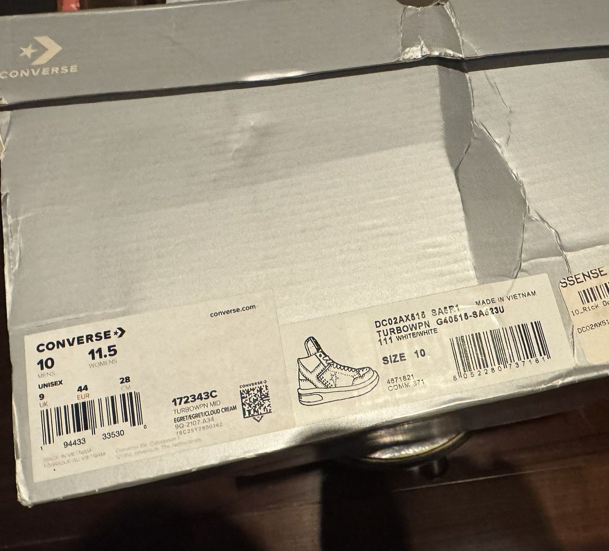 Rick Owens Rick Owens Converse Sneaker Size US 10 / EU 43 - 7 Thumbnail