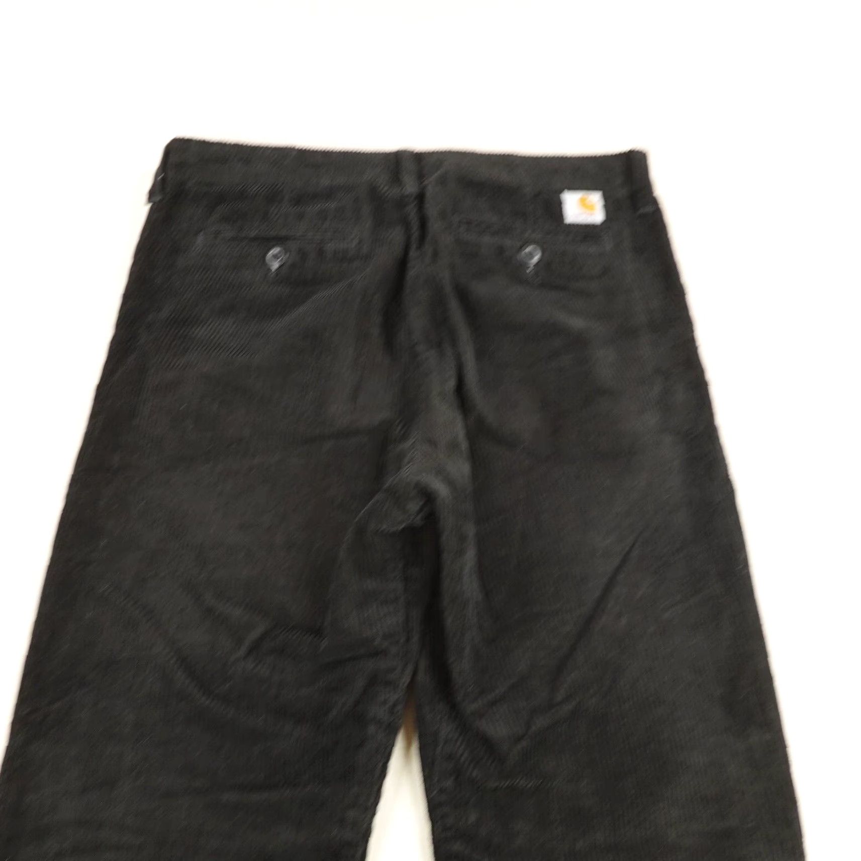 Carhartt Carhartt WIP Pants Mens 30x32 Black Corduroy Chino Work In Progress Club Utility Pants Brand Carhartt Size US 31 - 5 Thumbnail