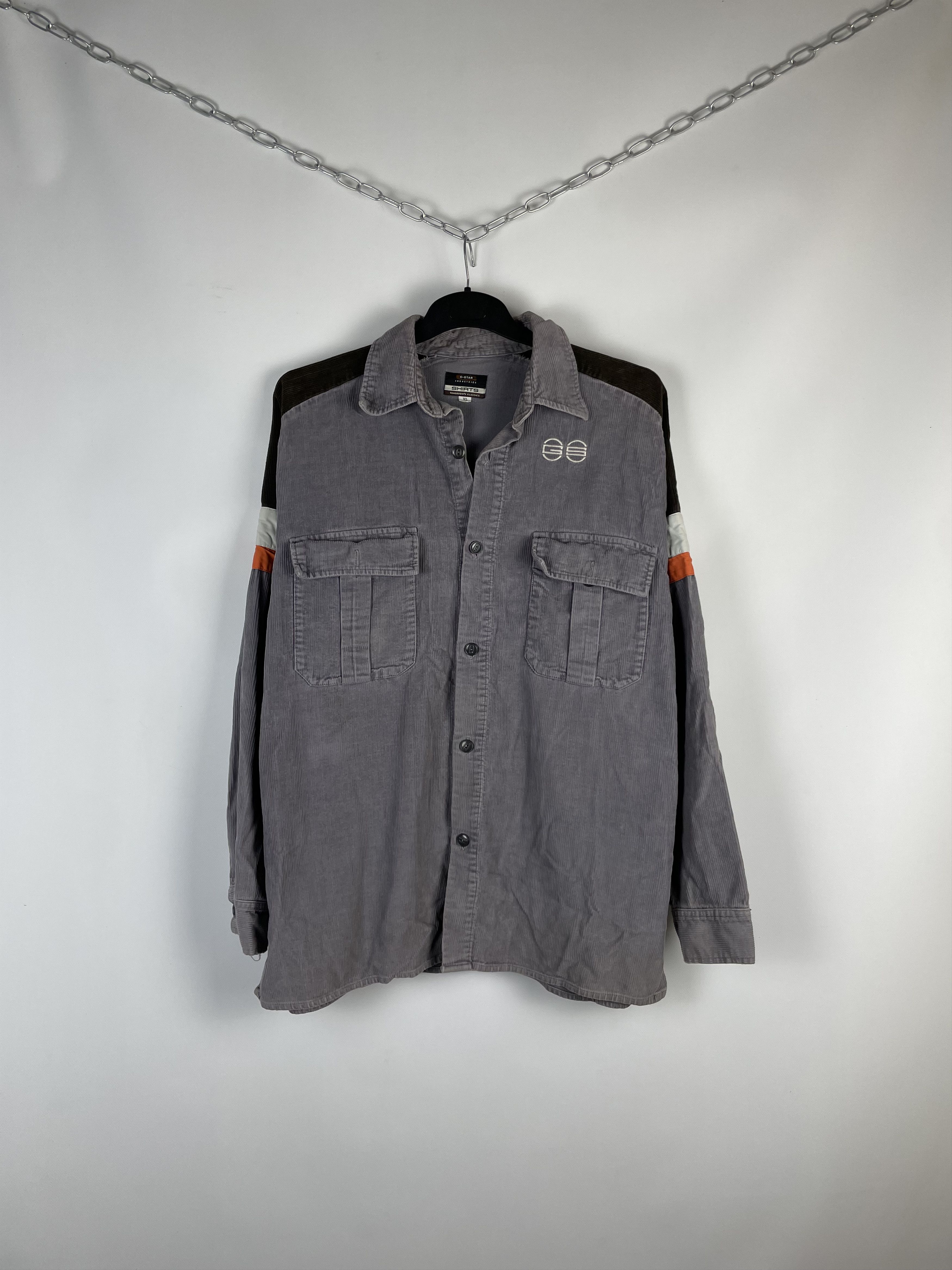 G-Star G-Star Raw Vintage Corduroy Overshit Jacket Size US XL / EU 56 / 4 - 1 Thumbnail
