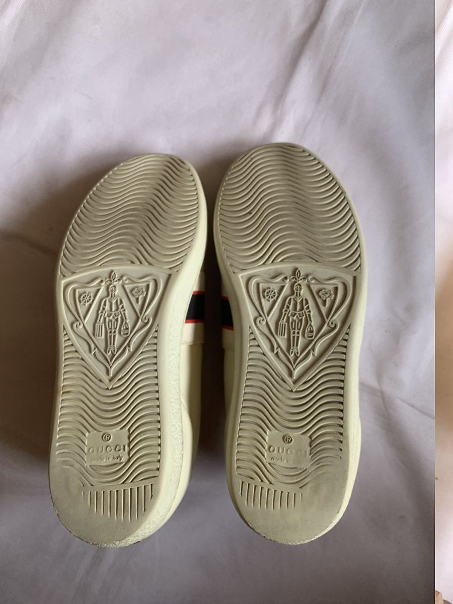Gucci Gucci Ace Stripe Low Trainers Size US 5 / EU 37 - 15 Thumbnail