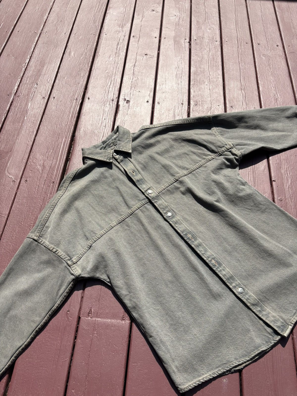 Zara Heavy Jean Jacket, Zara men Size US M / EU 48-50 / 2 - 3 Thumbnail