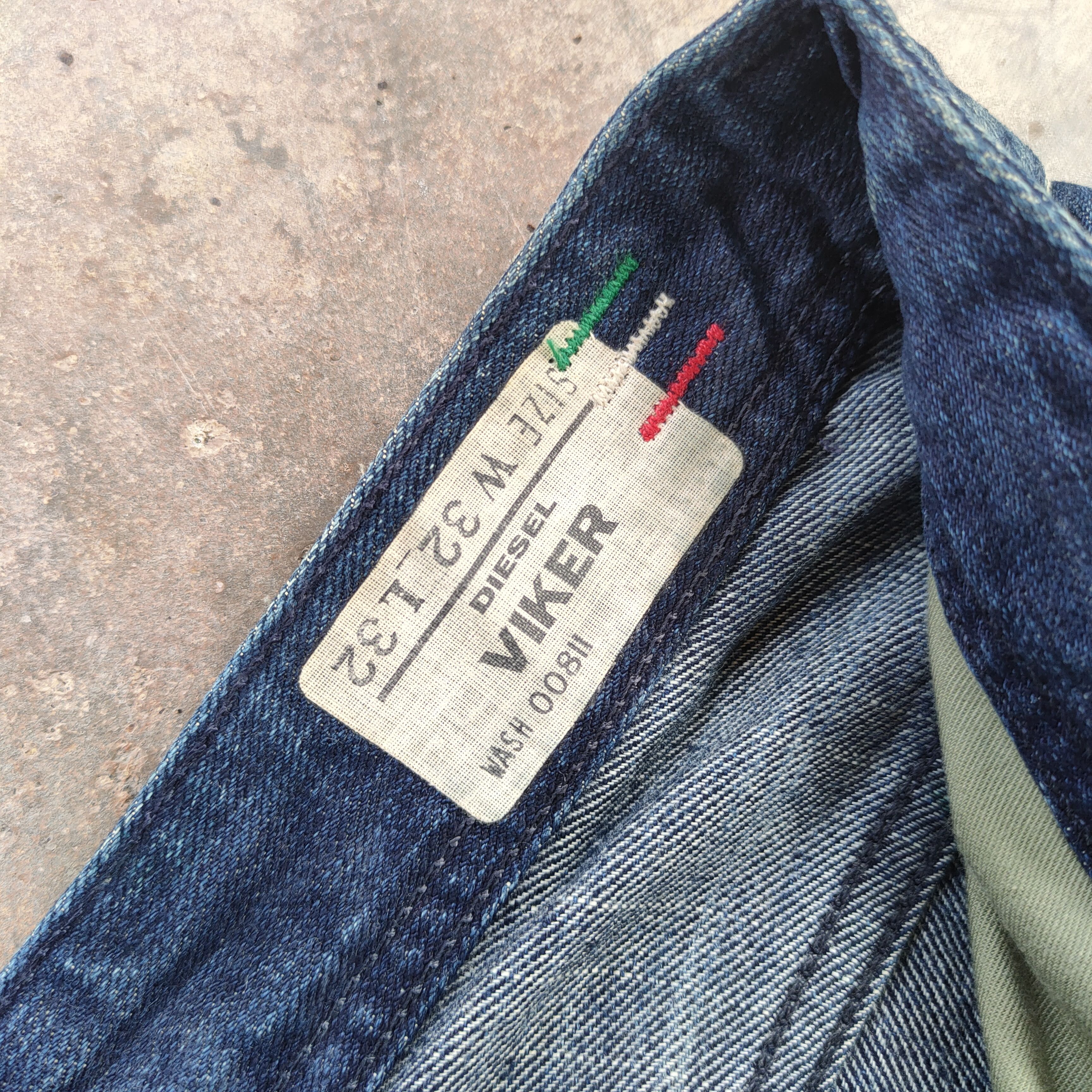Diesel W34×34 VINTAGE DIESEL FADED RIPPED JEANS DENIM PANTS Size US 34 / EU 50 - 13 Thumbnail
