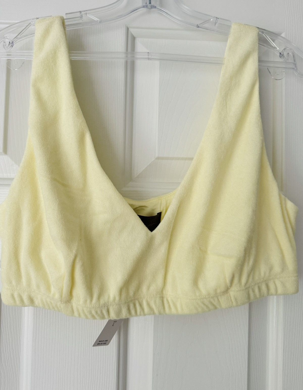 Anthropologie Anthropologie Terrycloth Joggers & Bra Set, Size L Size 36" / US 14 / IT 50 - 9 Thumbnail