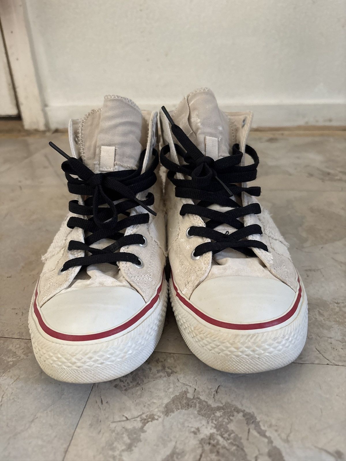 Undercover Undercover SS03 White “Scab” Converse Size US 9 / EU 42 - 4 Thumbnail