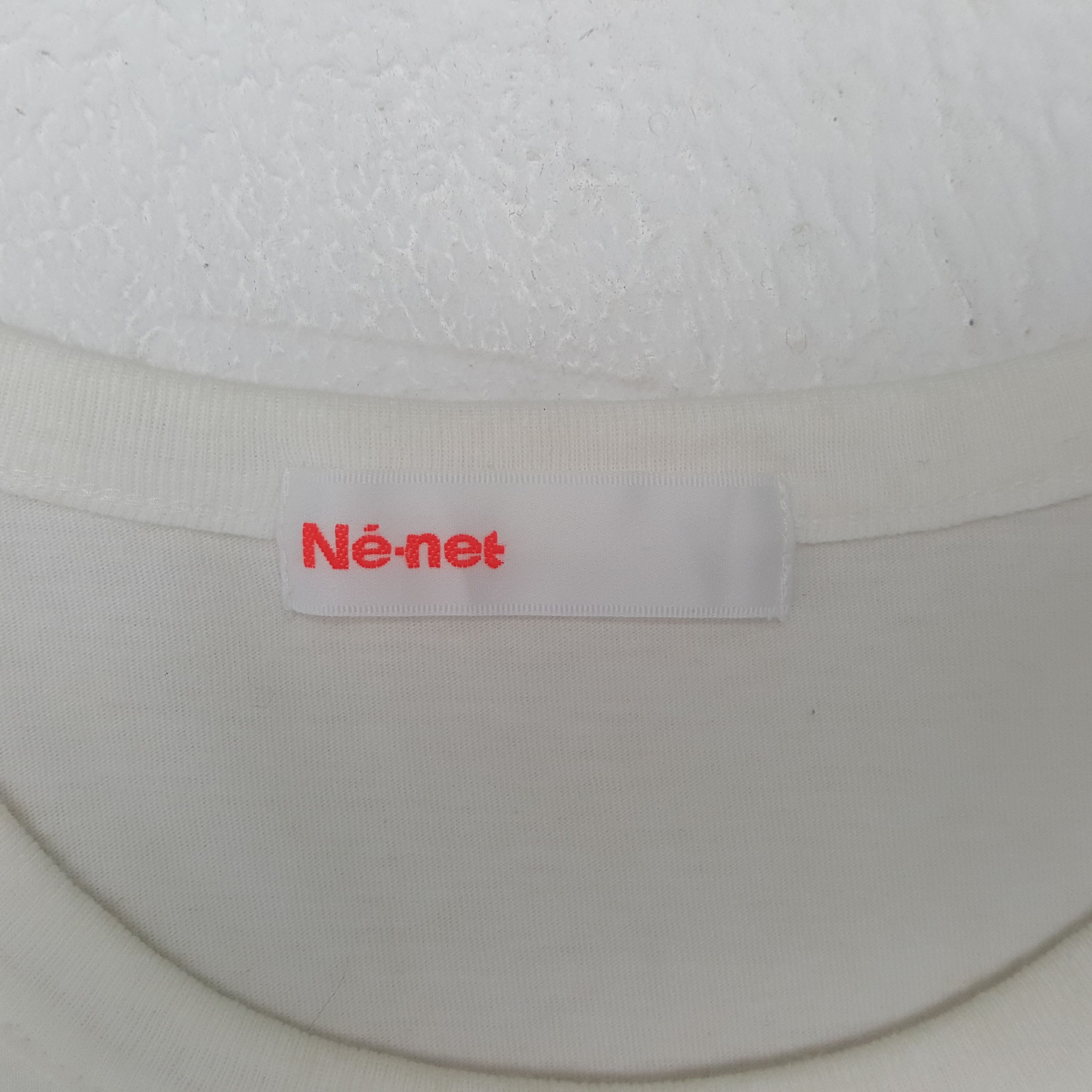 Ne-Net NE-NET by ISSEY MIYAKE Japanese Designer Tshirt C294N4 Size US XS / EU 42 / 0 - 4 Thumbnail