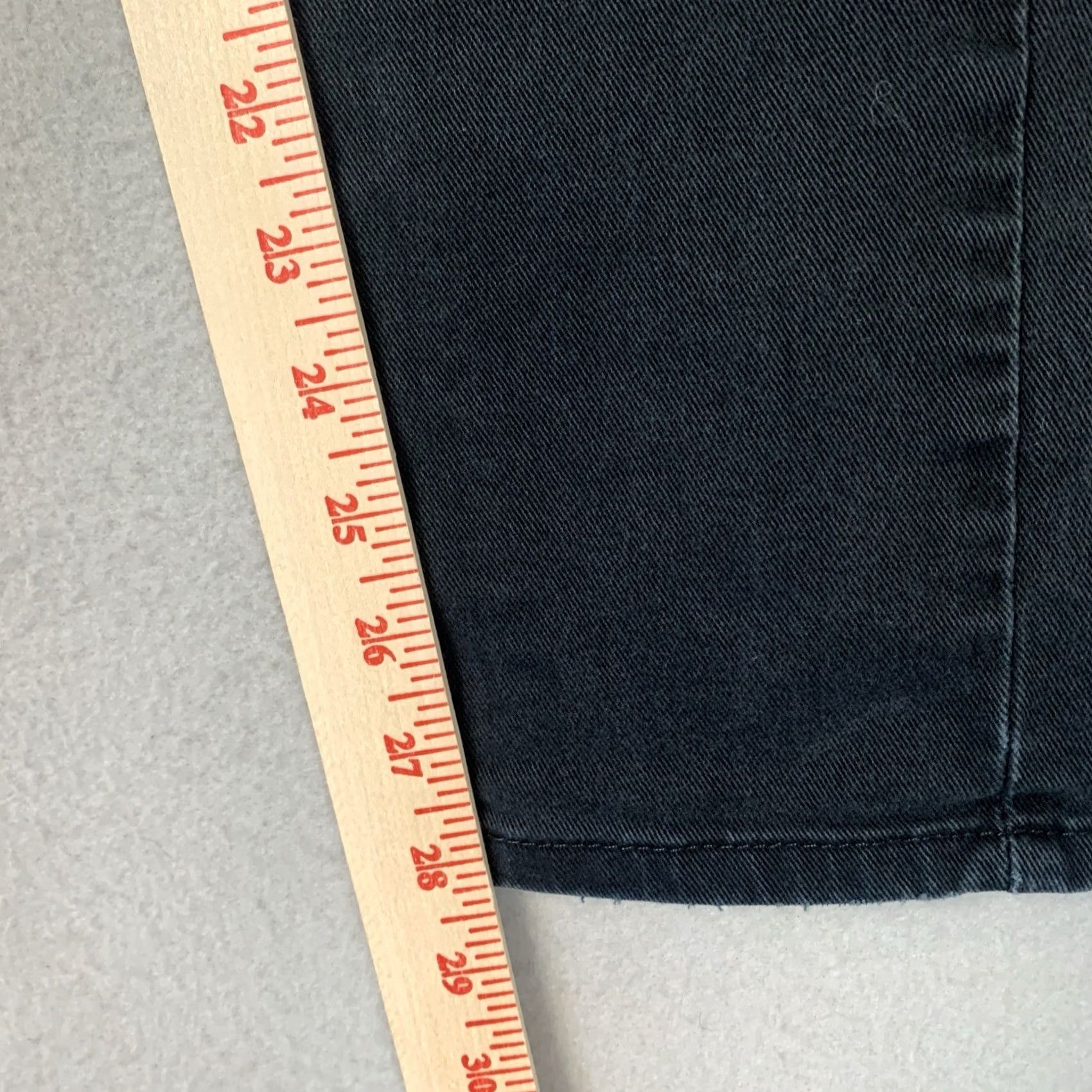 Levi's Levi's 513 Jeans Mens 32x30 Black Straight Leg Stretch Denim Workwear Preppy Shirt? Size US 32 / EU 48 - 7 Thumbnail