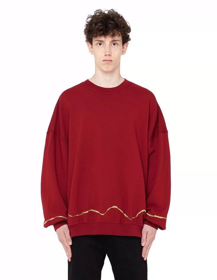 Haider Ackermann Haider Ackermann Red long sleeves Size US S / EU 44-46 / 1 - 5 Thumbnail