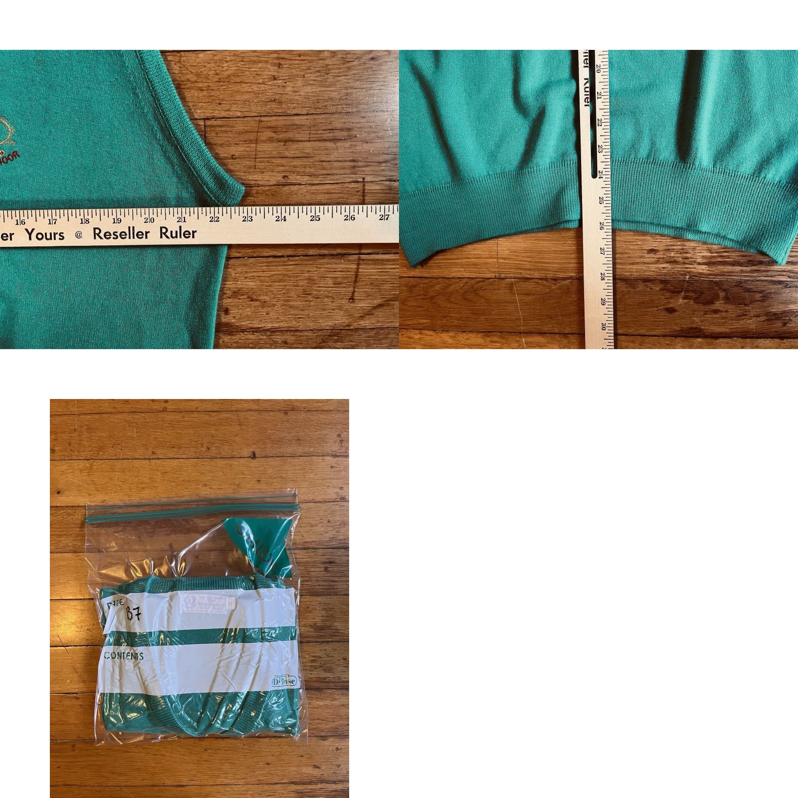 Vintage VINTAGE The Broadmoor Golf Shop Sweater Vest Men’s XL Green 90s Size US XL / EU 56 / 4 - 8 Thumbnail