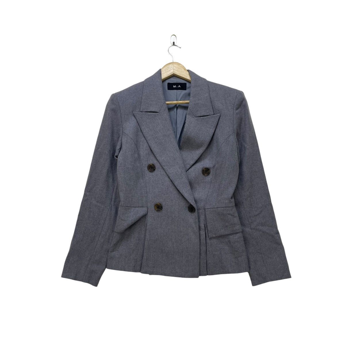Designer × Ma+ Japanese Designer M+A Double Collar Dual Pocket Jacket Size M / US 6-8 / IT 42-44 - 1 Thumbnail