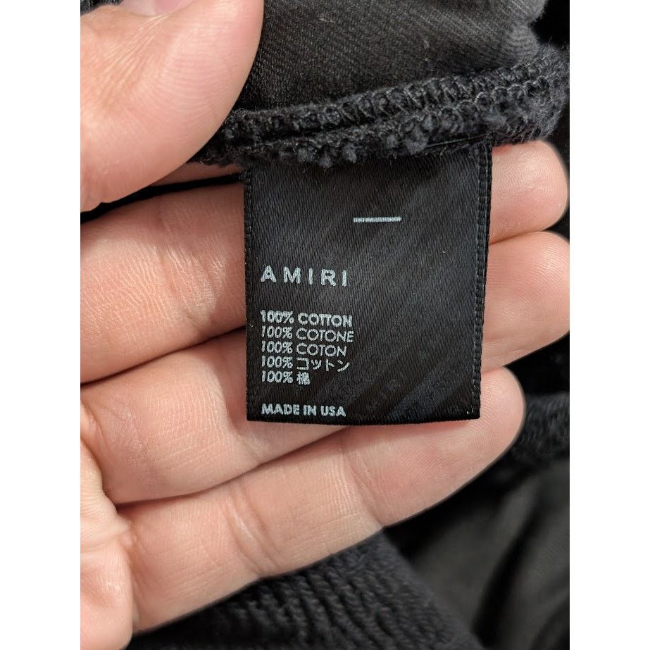 Amiri o1rshd1 Tokyo Exclusive Sweatpants & Joggers in Black Size US 30 / EU 46 - 20 Thumbnail