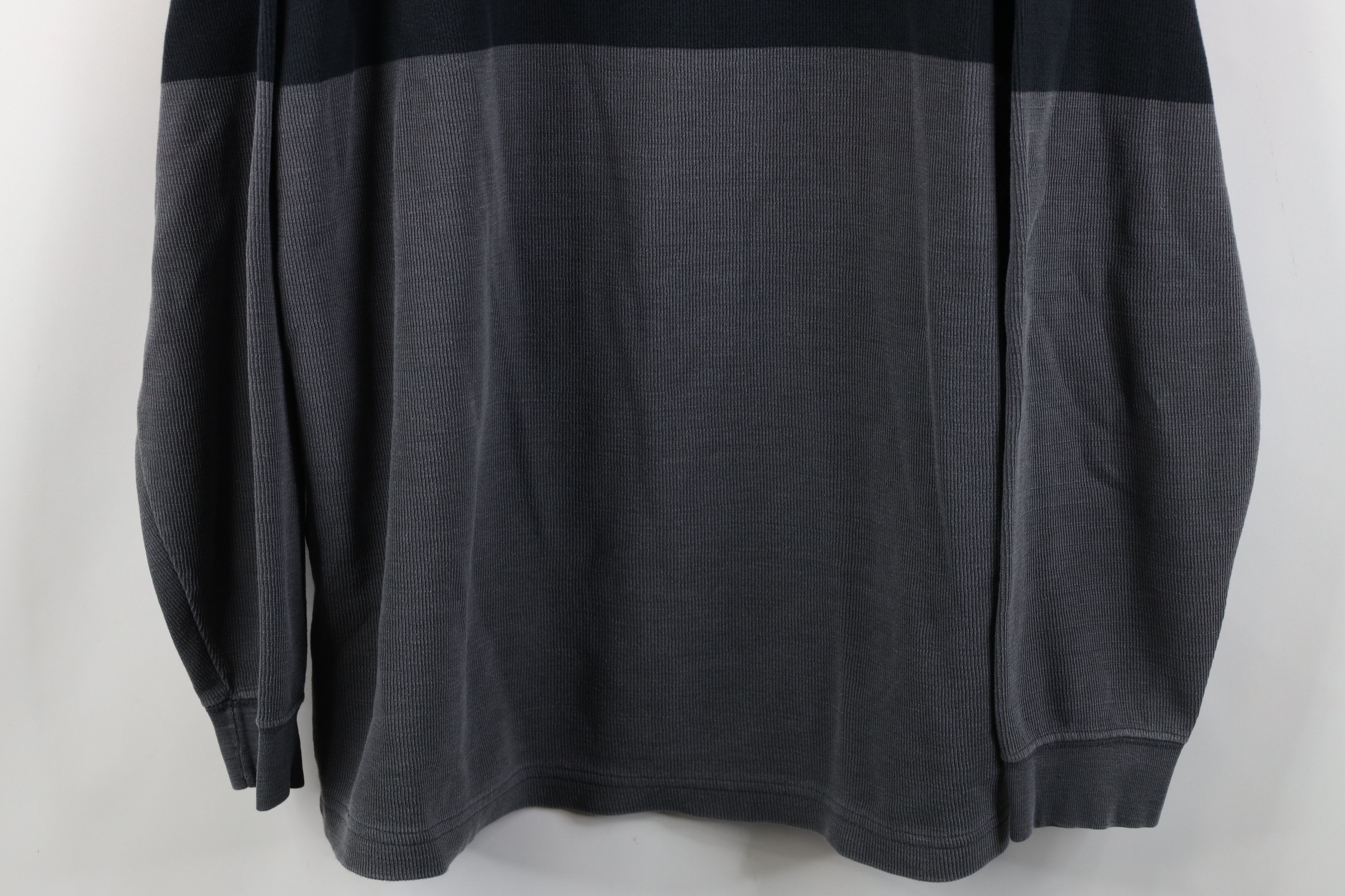 Vintage Vintage 90s Y2K Streetwear Ribbed Knit Long Sleeve T-Shirt Size US XL / EU 56 / 4 - 3 Thumbnail