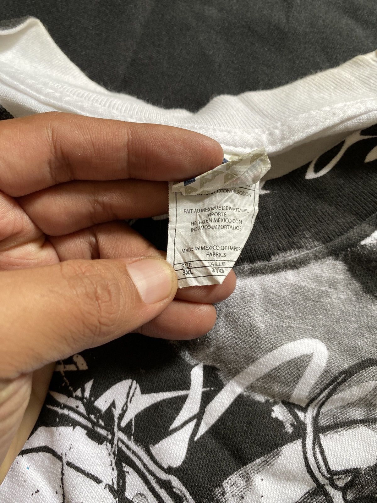 Affliction Skull Tribal all overprint Tee Size US XXL / EU 58 / 5 - 6 Thumbnail