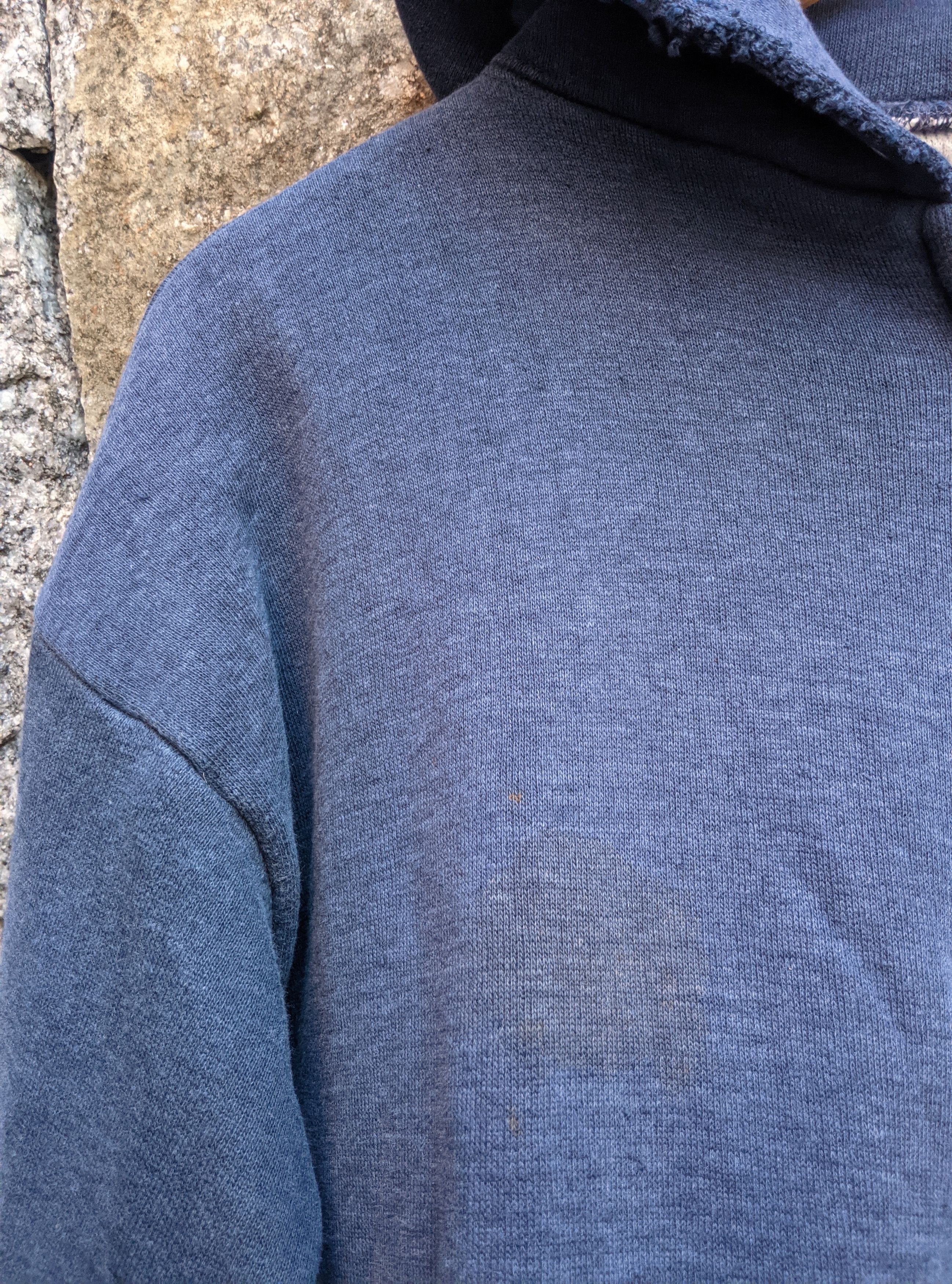 Vintage Vintage 60s thrashed hoodie thermal sun fade distressed Size US M / EU 48-50 / 2 - 8 Thumbnail