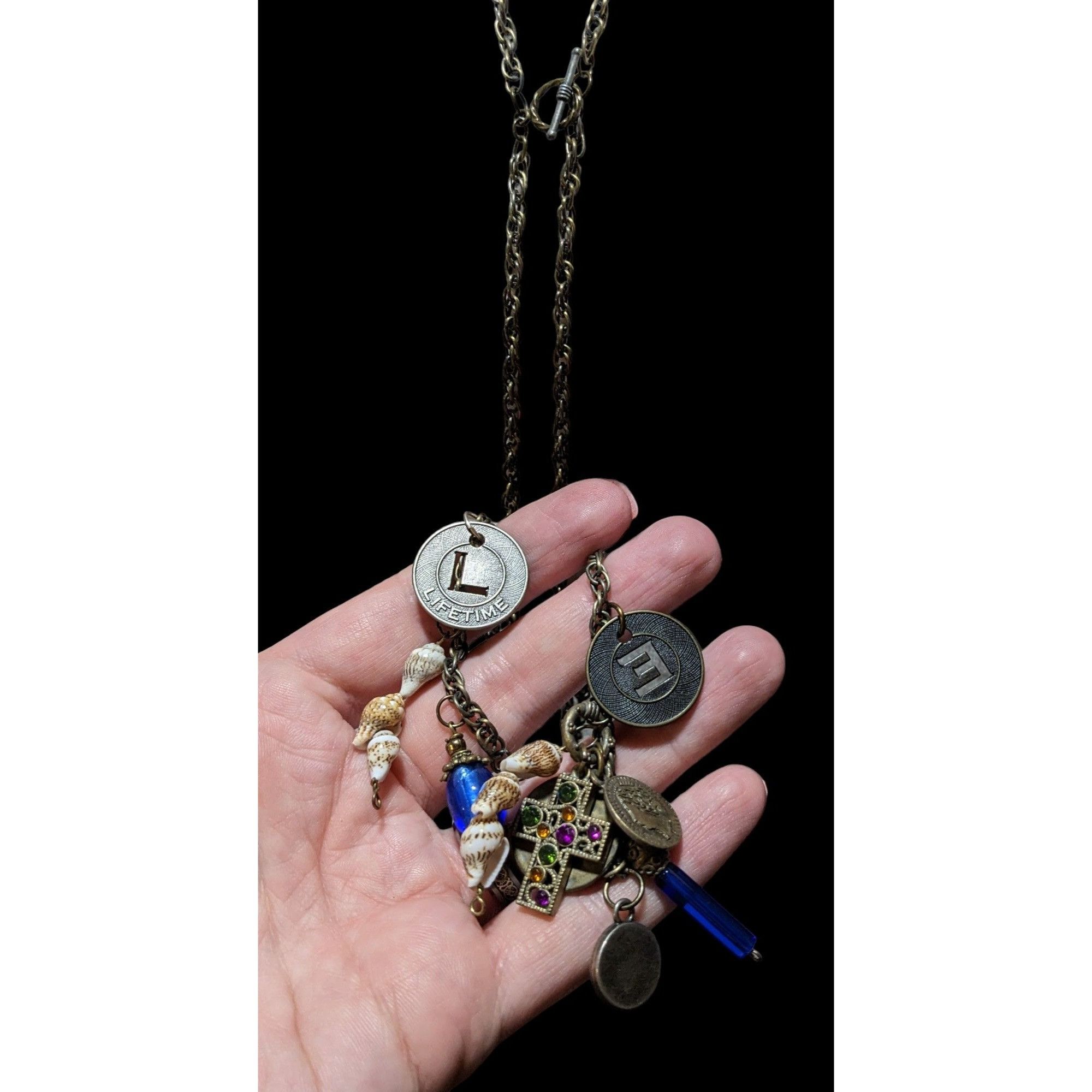Other Chain Tassel Charm Necklace Size ONE SIZE - 1 Thumbnail