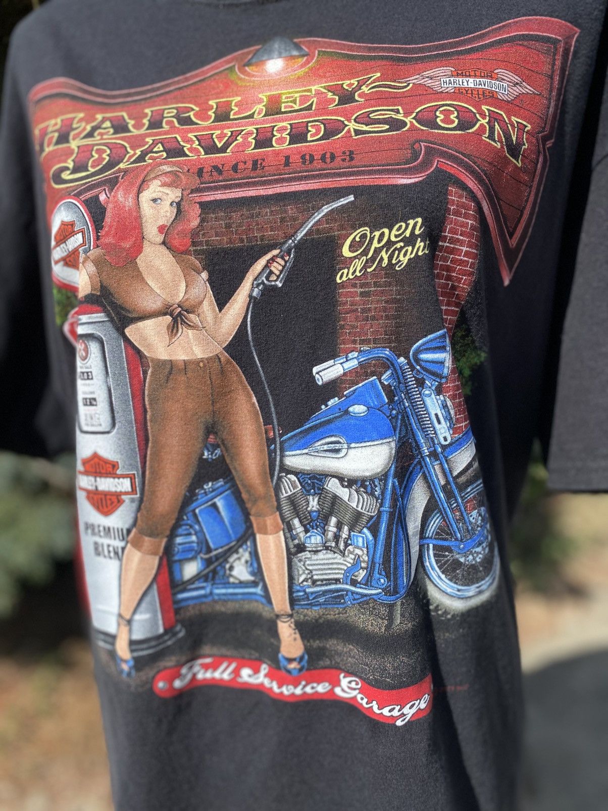 Other Vintage 2011 Harley-Davidson Beach House Woman Gas Pump XL Size US XL / EU 56 / 4 - 2 Thumbnail