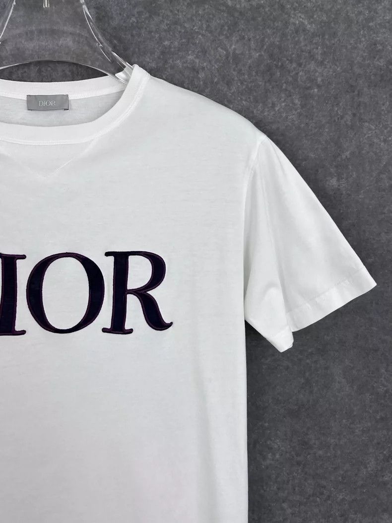 Dior Dior DIOR Logo Pattern Short Sleeve T-Shirt-2507 Size US XS / EU 42 / 0 - 5 Thumbnail