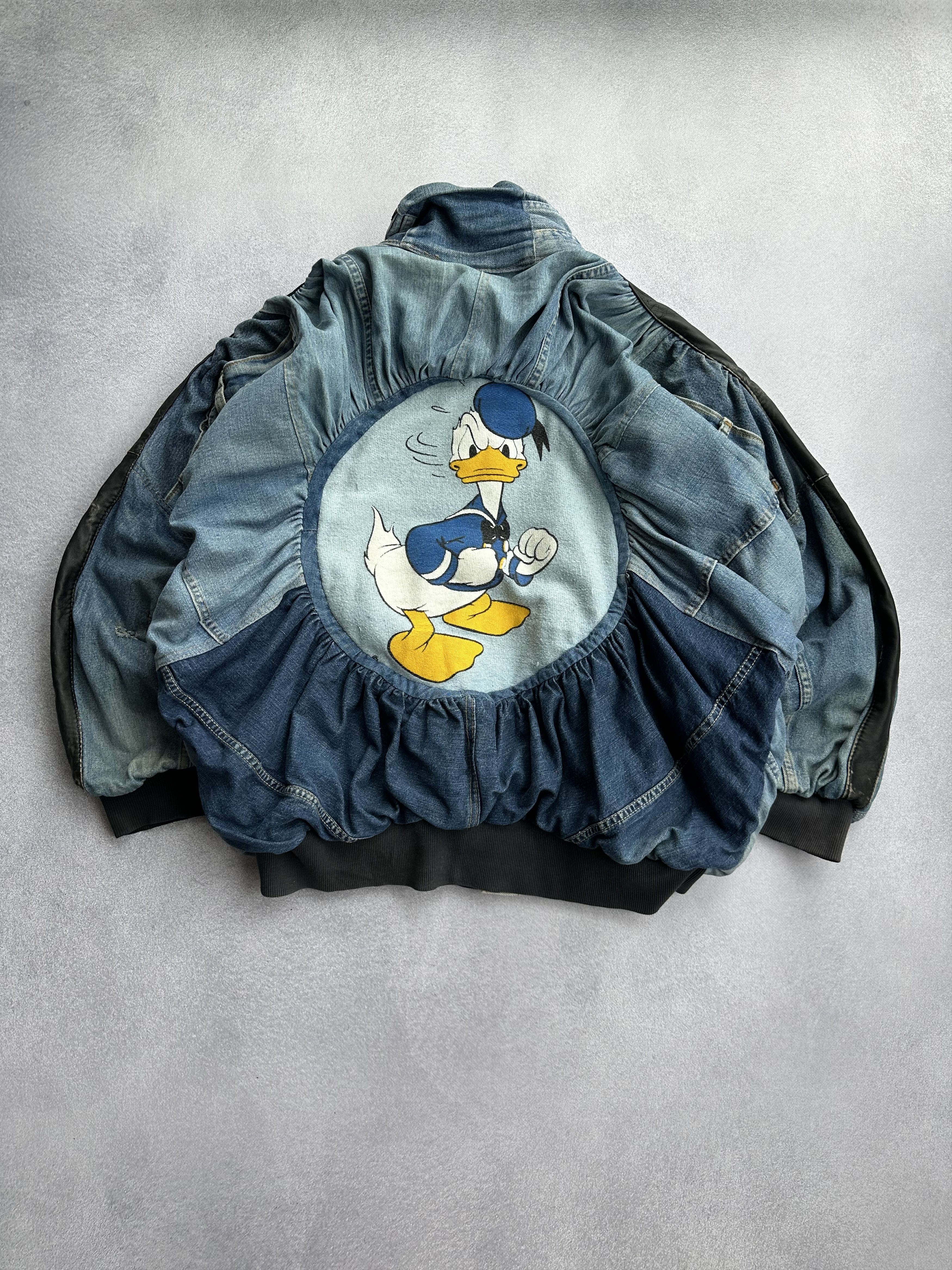Disney × Undercover Disney DonaldDuck 90s PatchWork Levi’s Denim Handmade Jacket Size US L / EU 52-54 / 3 - 1 Thumbnail