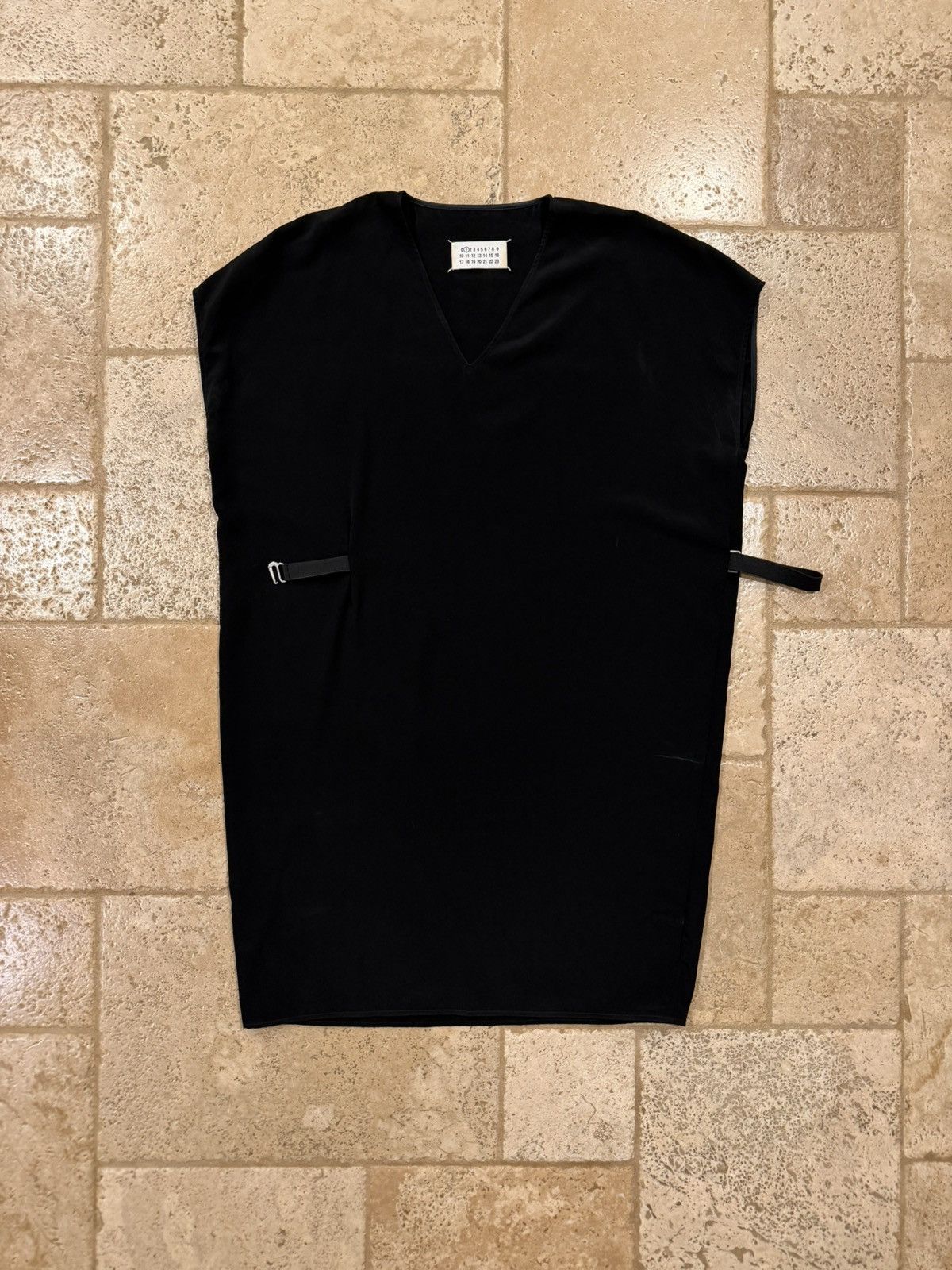 Maison Margiela Maison Martin Margiela 2011 Black Sleeveless Belted Dress Size M / US 6-8 / IT 42-44 - 9 Thumbnail