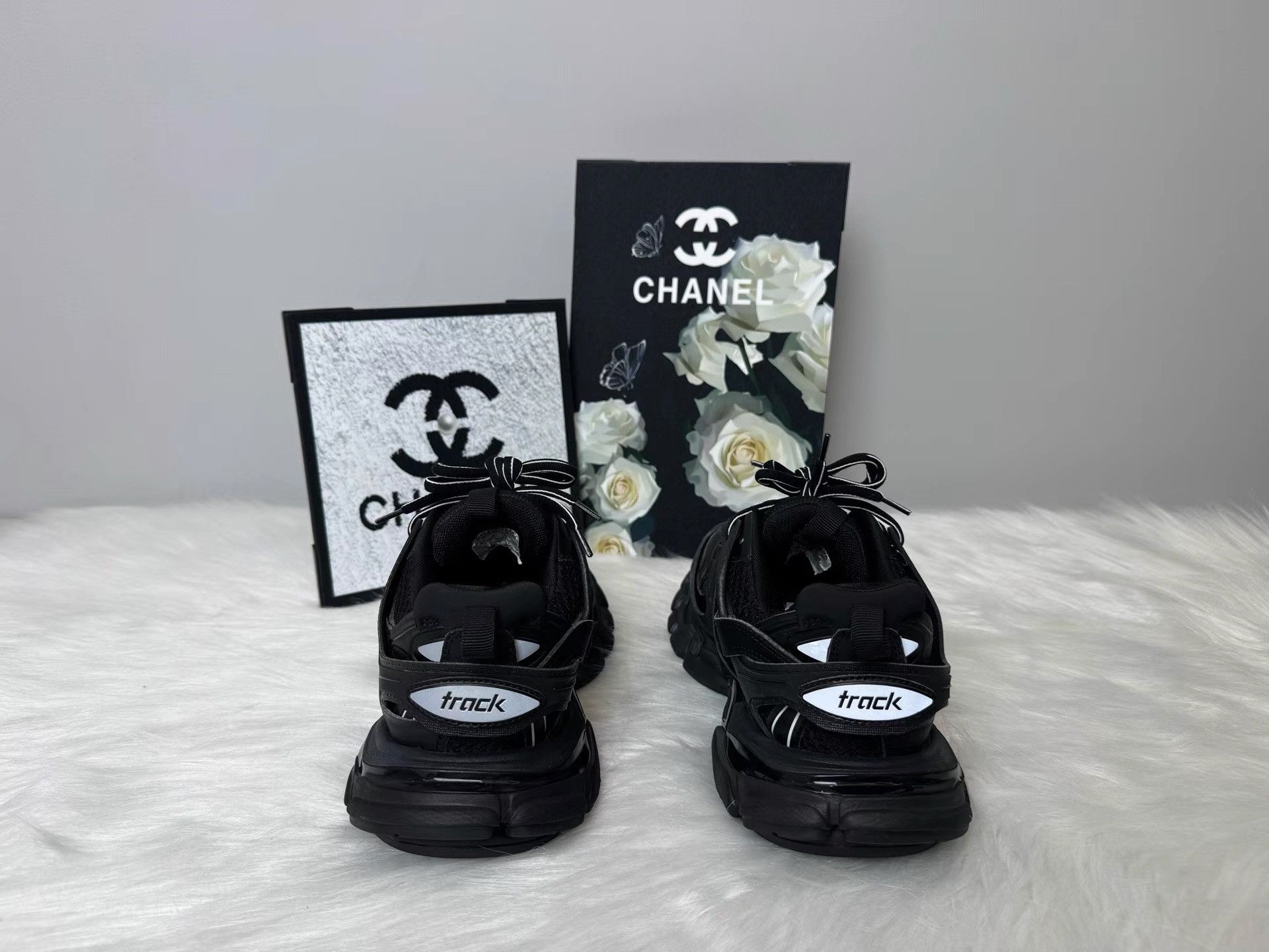 Balenciaga Balenciaga Warrior Embossed Black Chucky Shoes K38 Size US 8 / IT 38 - 3 Thumbnail