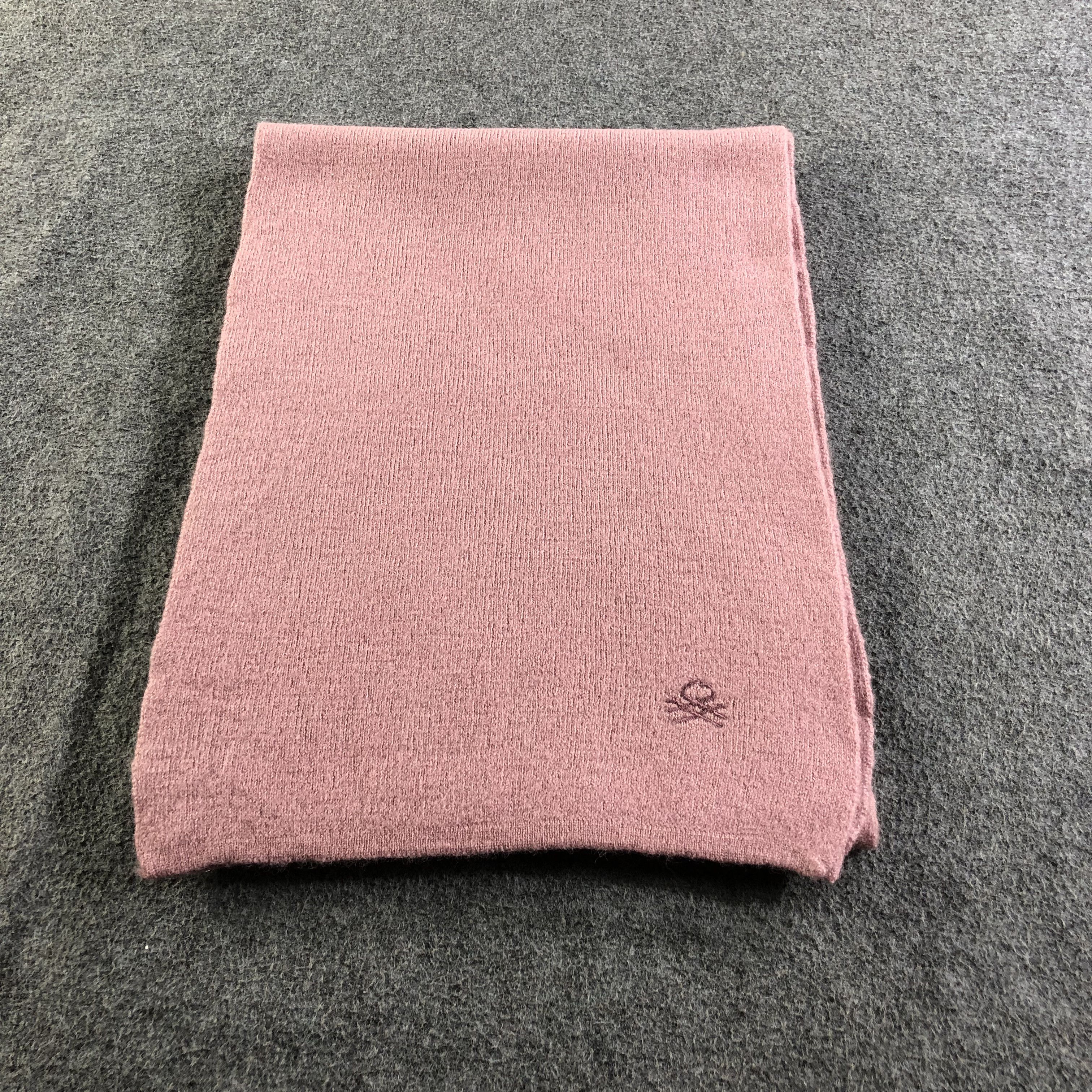 United Colors Of Benetton United Colors Of Benetton Wool Scarf Muffler Neckwear V2180 Size ONE SIZE - 2 Thumbnail
