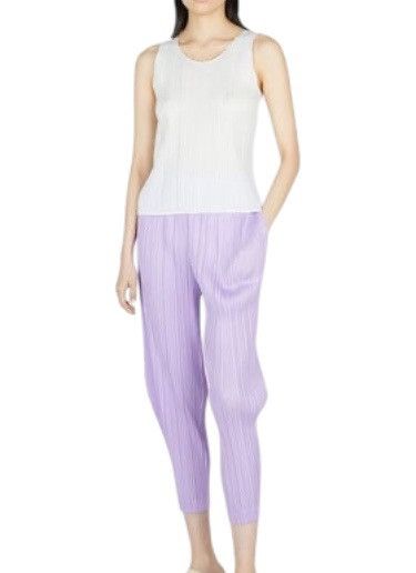 Pleats Please Issey Miyake Pleats Please Issey Miyake Pleated Tank Top Size L / US 10 / IT 46 - 1 Thumbnail