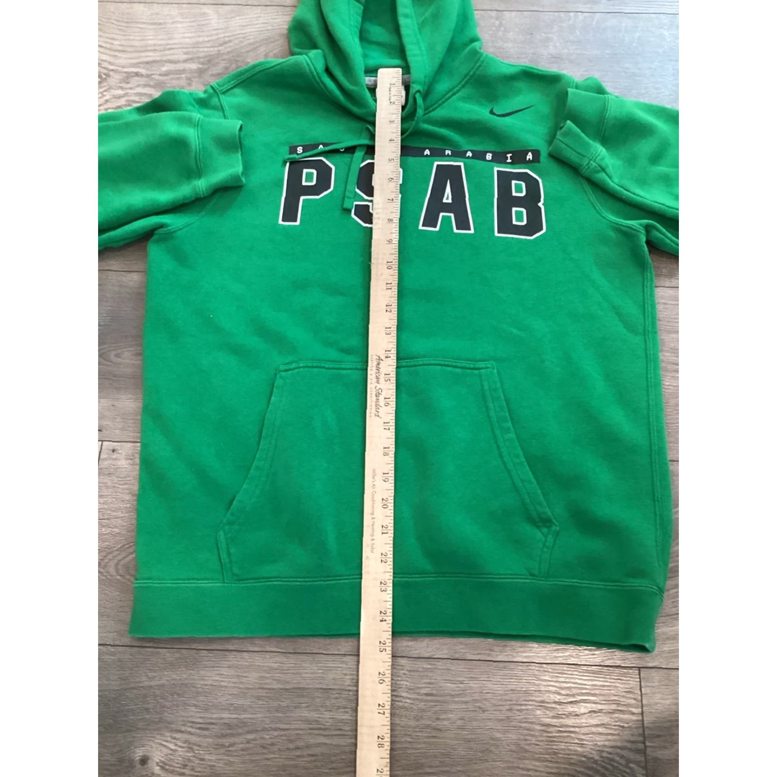 Nike Nike Saudi Arabia National Team Pullover Hoodie M Green Mens Football Logo All Seasons Size US M / EU 48-50 / 2 - 5 Thumbnail