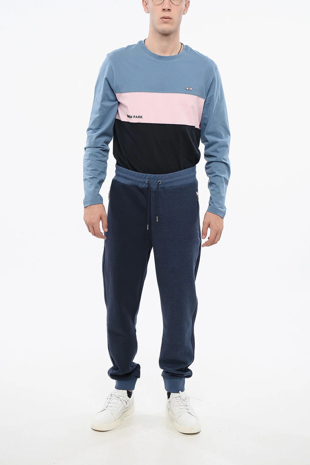Eden Park og1mm0426 Sweatpants & Joggers in Blue Size US 28 / EU 44 - 4 Thumbnail