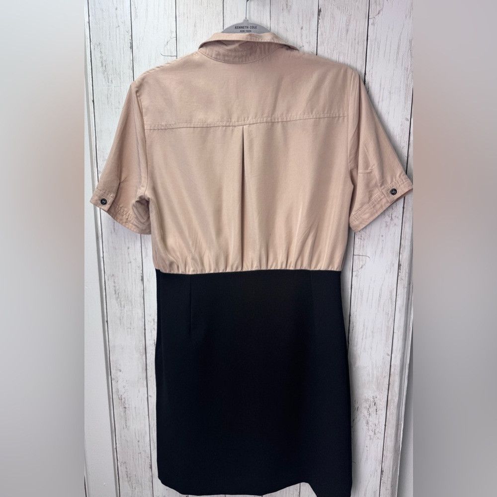 Sandro Sandro Paris Two-Tone Button-Up Dress size 40EU 6/8 US Size M / US 6-8 / IT 42-44 - 4 Thumbnail
