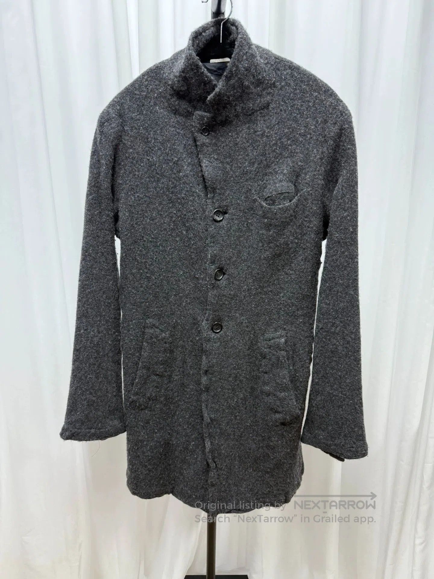Comme des Garcons Comme des Garcons Homme Deux Wool Coat. Size US L / EU 52-54 / 3 - 1 Thumbnail