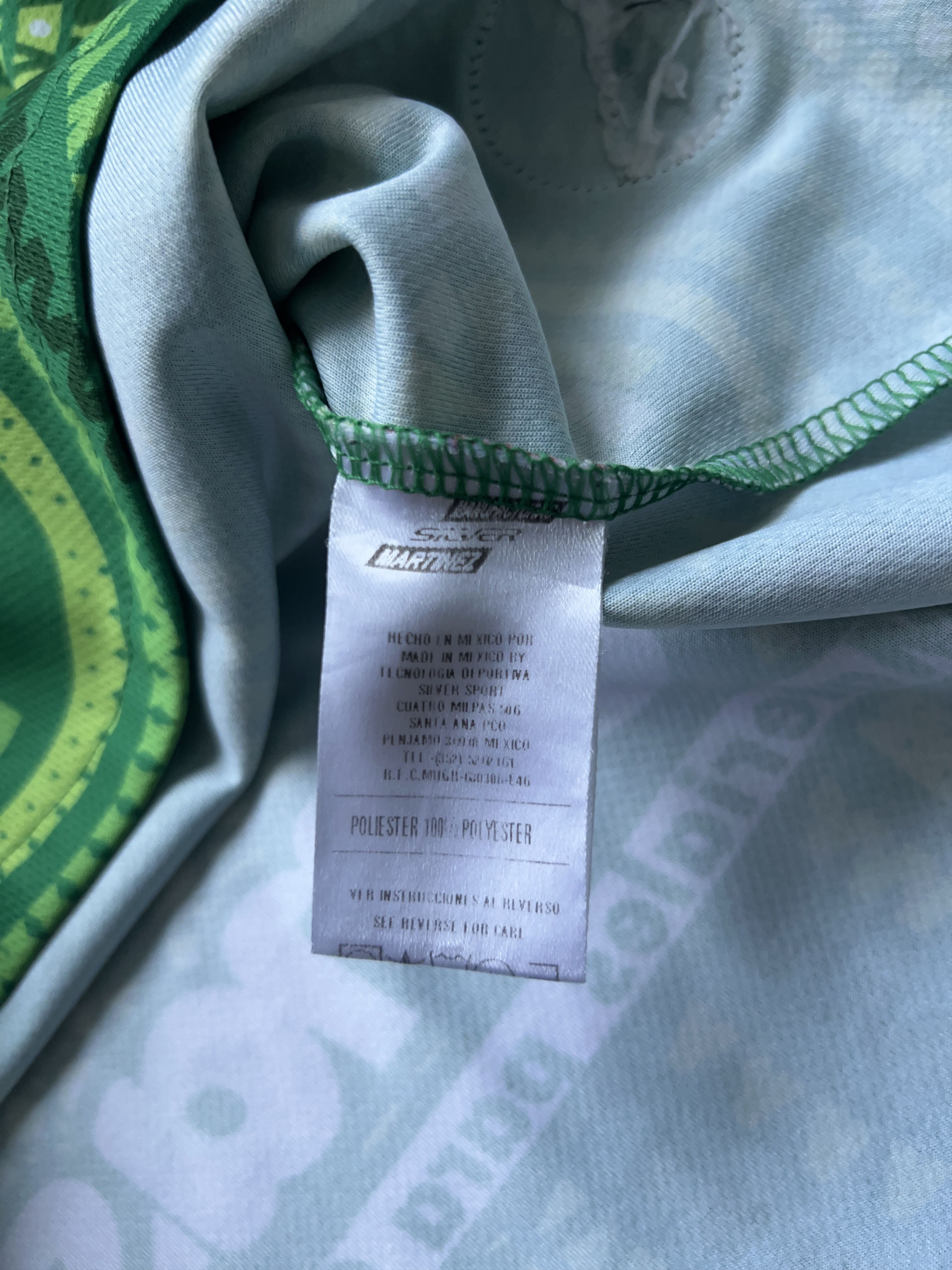 Other Silver Sport Alebrijes De Oaxaca Green Football Shirt Size M Size US M / EU 48-50 / 2 - 8 Thumbnail
