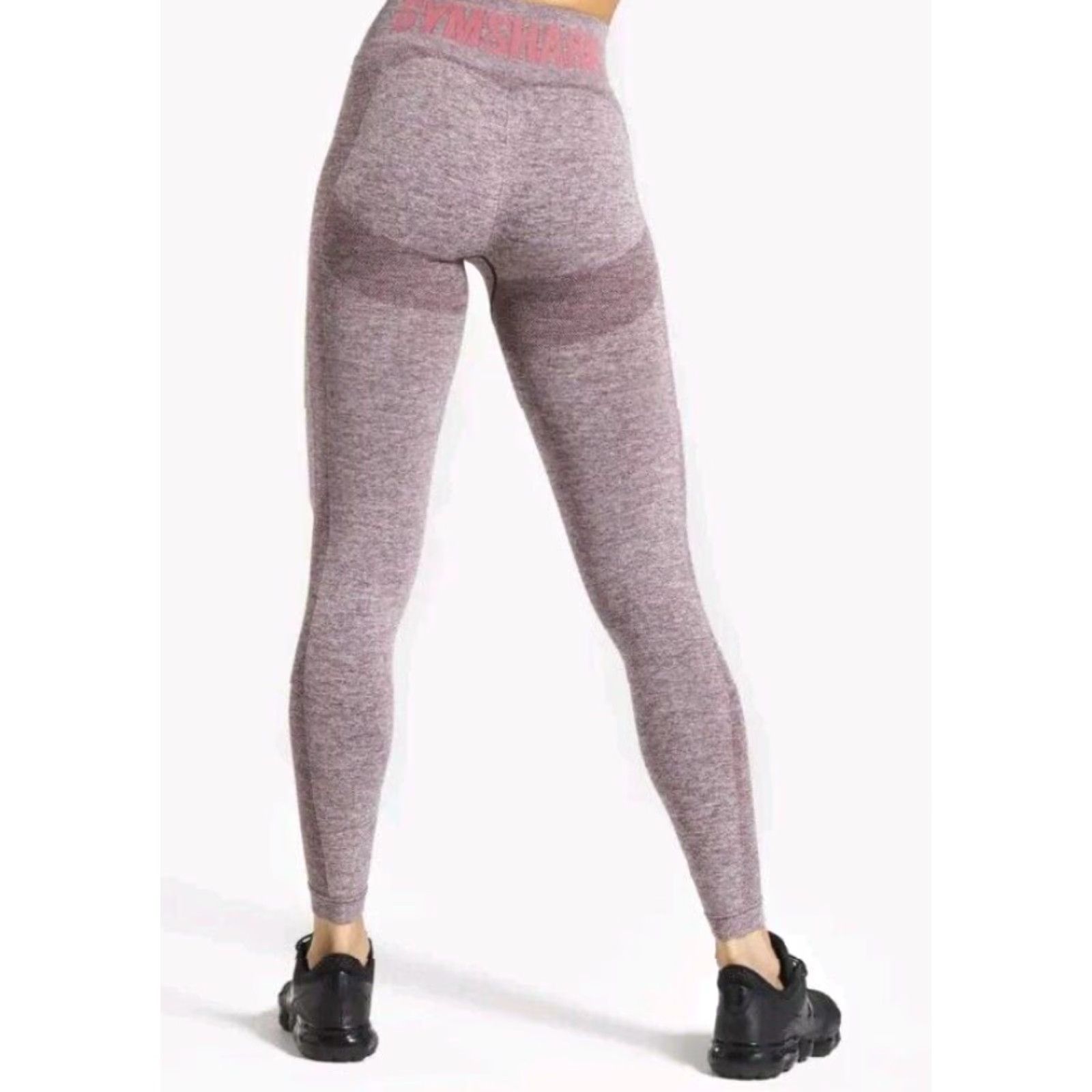 Gymshark Gymshark Leggings Winter Berry Rose S Womens High Waisted Flex Rise >10.5in 22x31 Size 28" / US 6 / IT 42 - 4 Thumbnail