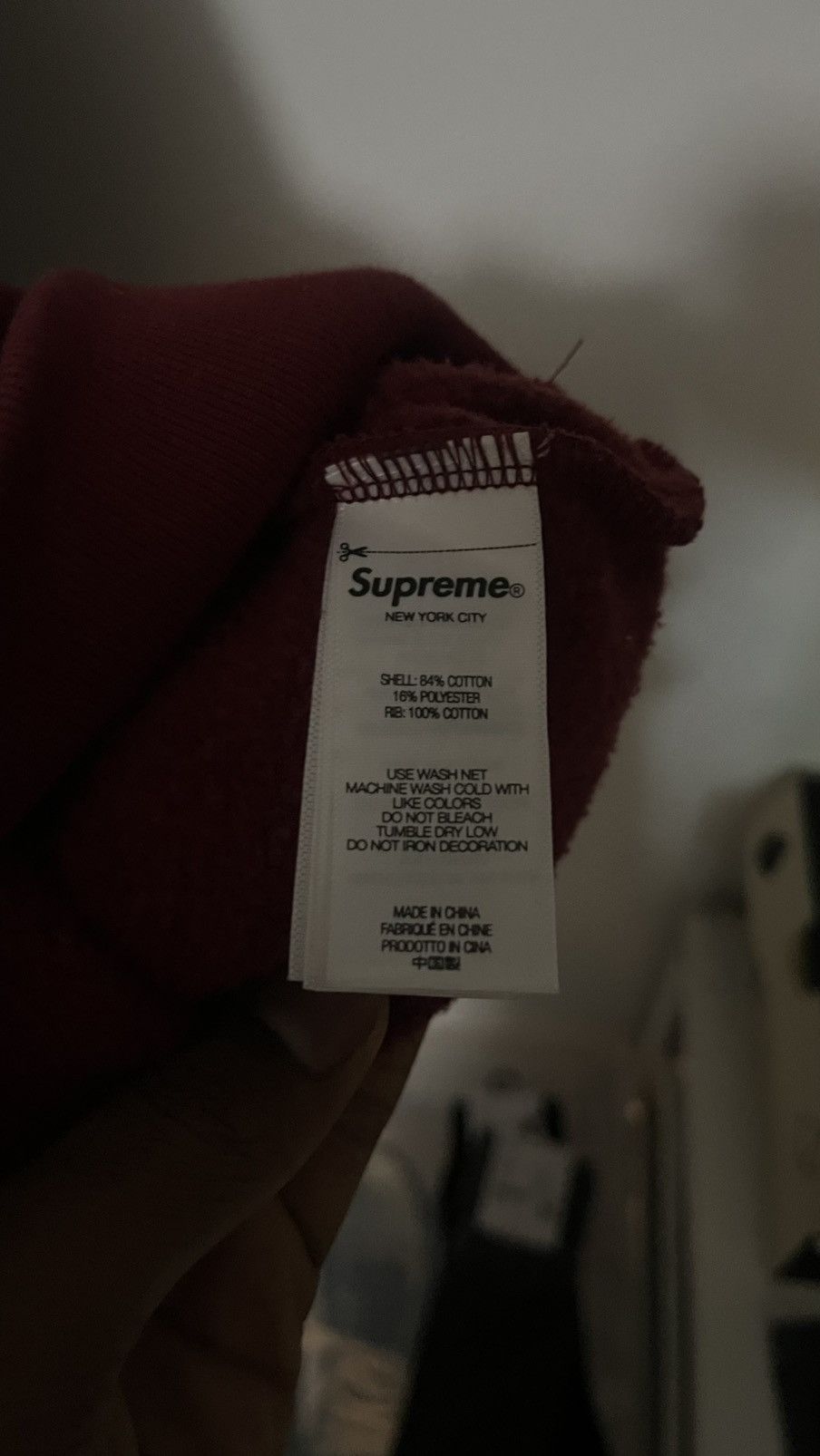 Supreme Supreme Old English Hoodie F/W 25 Size US M / EU 48-50 / 2 - 7 Thumbnail
