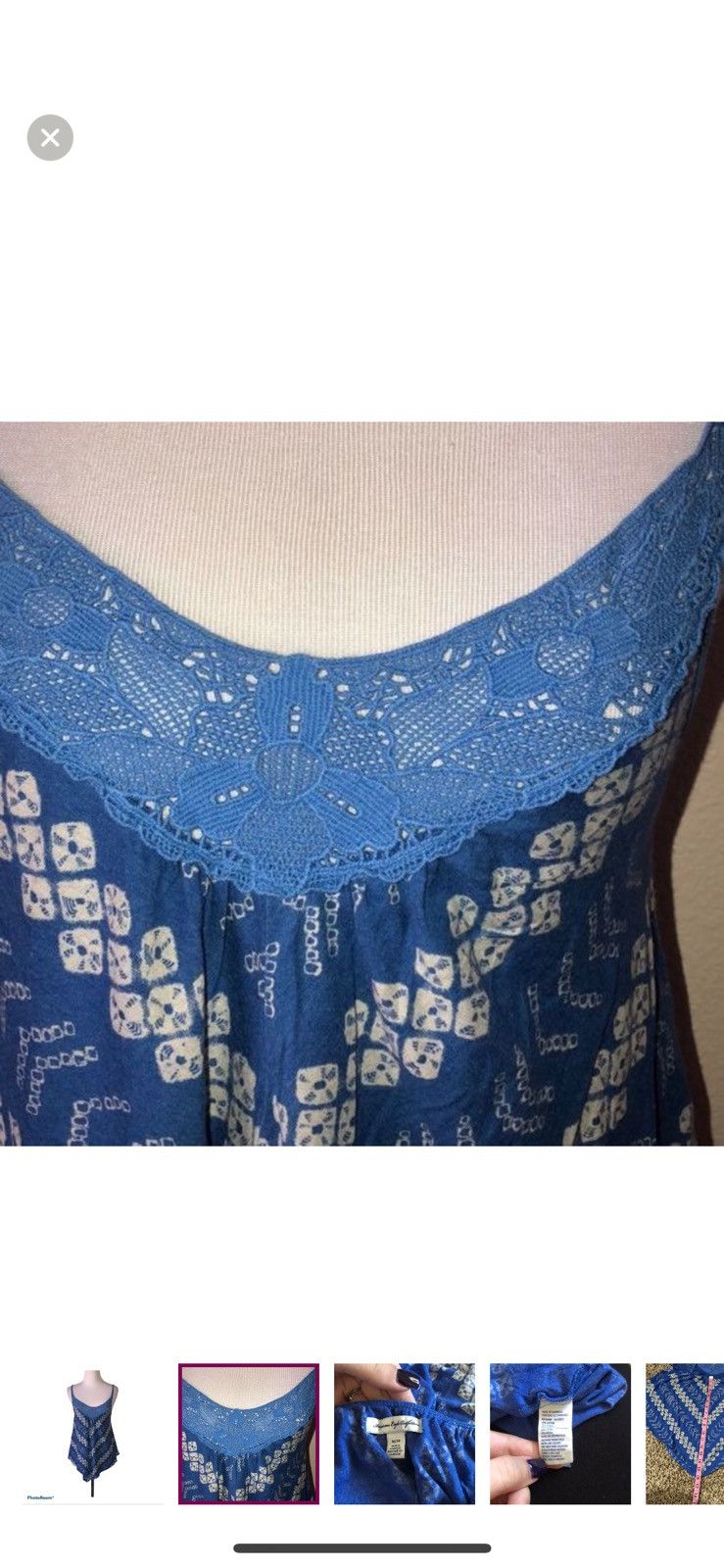American Eagle Outfitters American eagle outfitters XS boho tank top Size XS / US 0-2 / IT 36-38 - 4 Thumbnail
