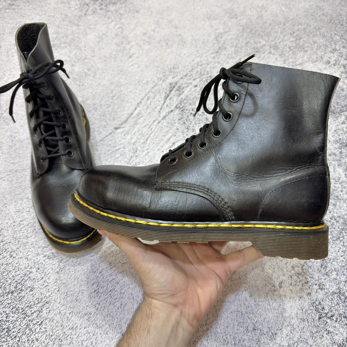 Dr. Martens Rare Vintage Dr. Martens 1980s Steel Toe US9.5 UK9 EU43 Size US 9.5 / EU 42-43 - 7 Thumbnail