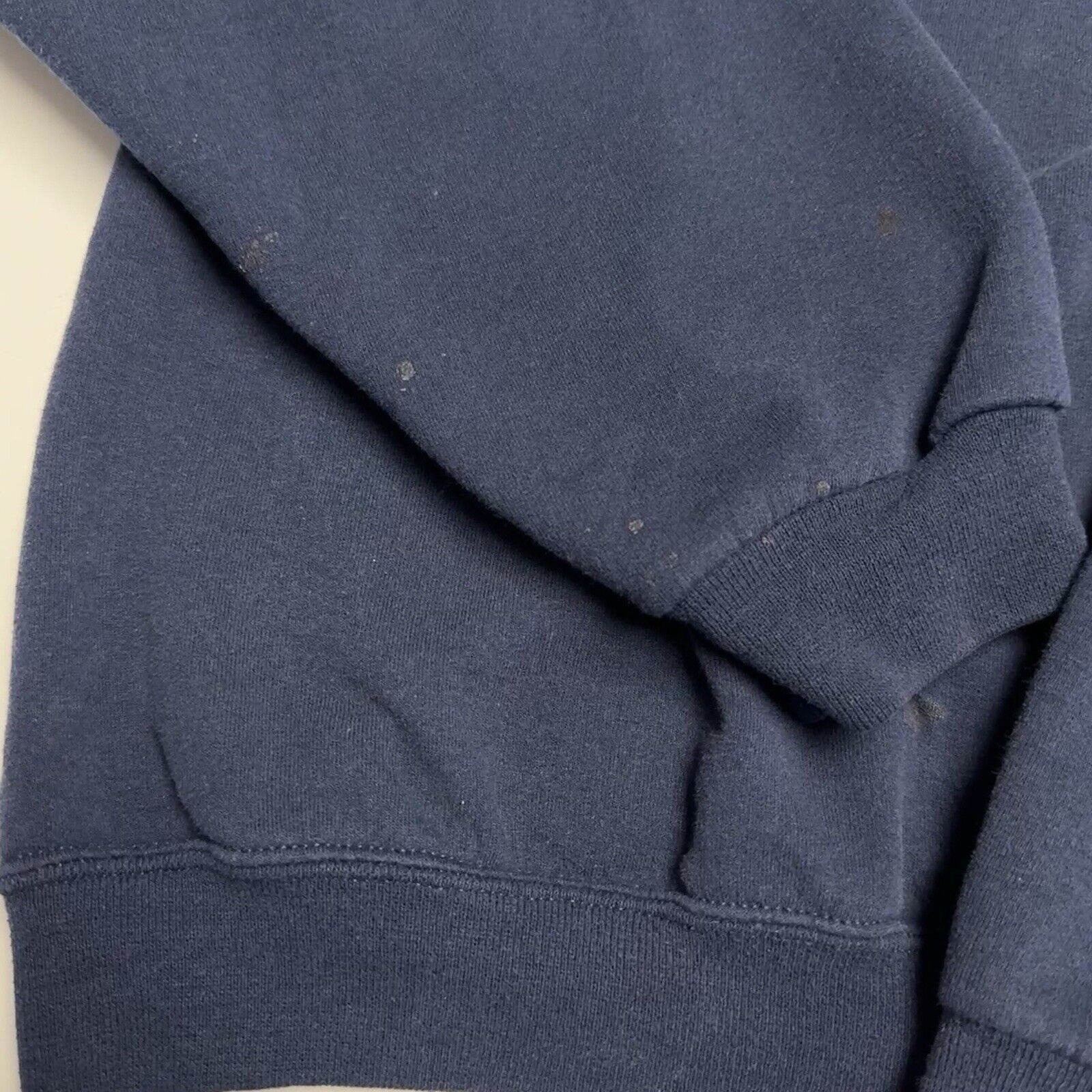 Vintage Vintage Fire Dept Sweatshirt Mens Large Blue Crew Neck Pluma Size US L / EU 52-54 / 3 - 8 Thumbnail