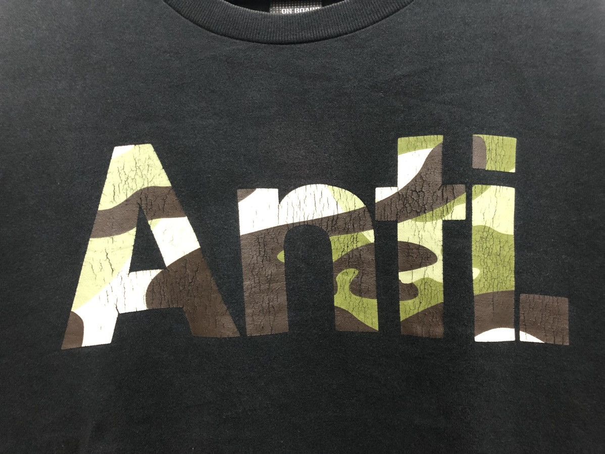 Vintage REBEL ART 🔥 ANTI. CAMO FONT ART IN MY CLOSET SERIES TEE 2K Size US XL / EU 56 / 4 - 9 Thumbnail