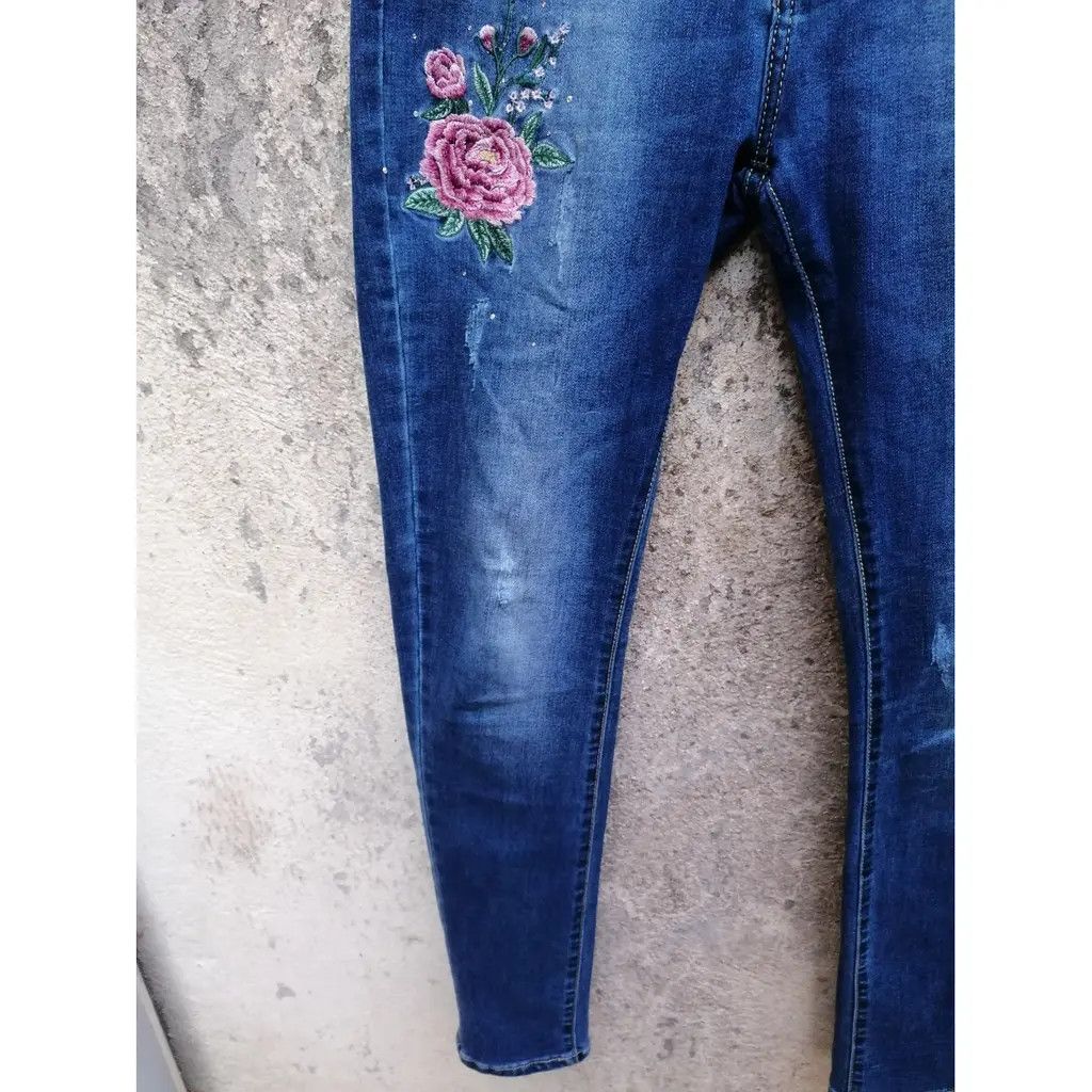 Other Embroidered Floral Jeans – EU 40 / L Size 30" / US 8 / IT 44 - 2 Thumbnail