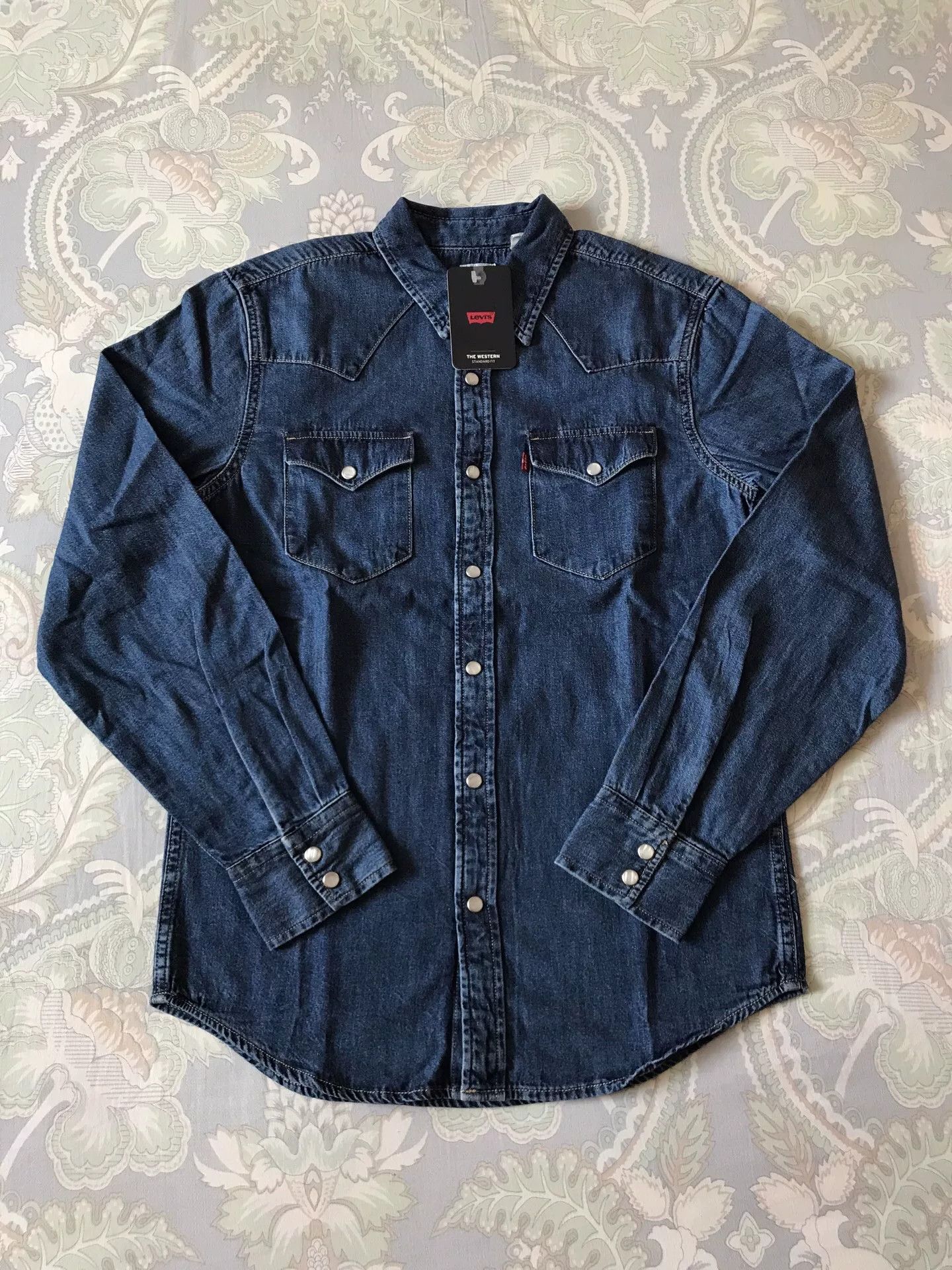 Levi's Levi's Washed Denim Shirt XS Size US XS / EU 42 / 0 - 1 Thumbnail