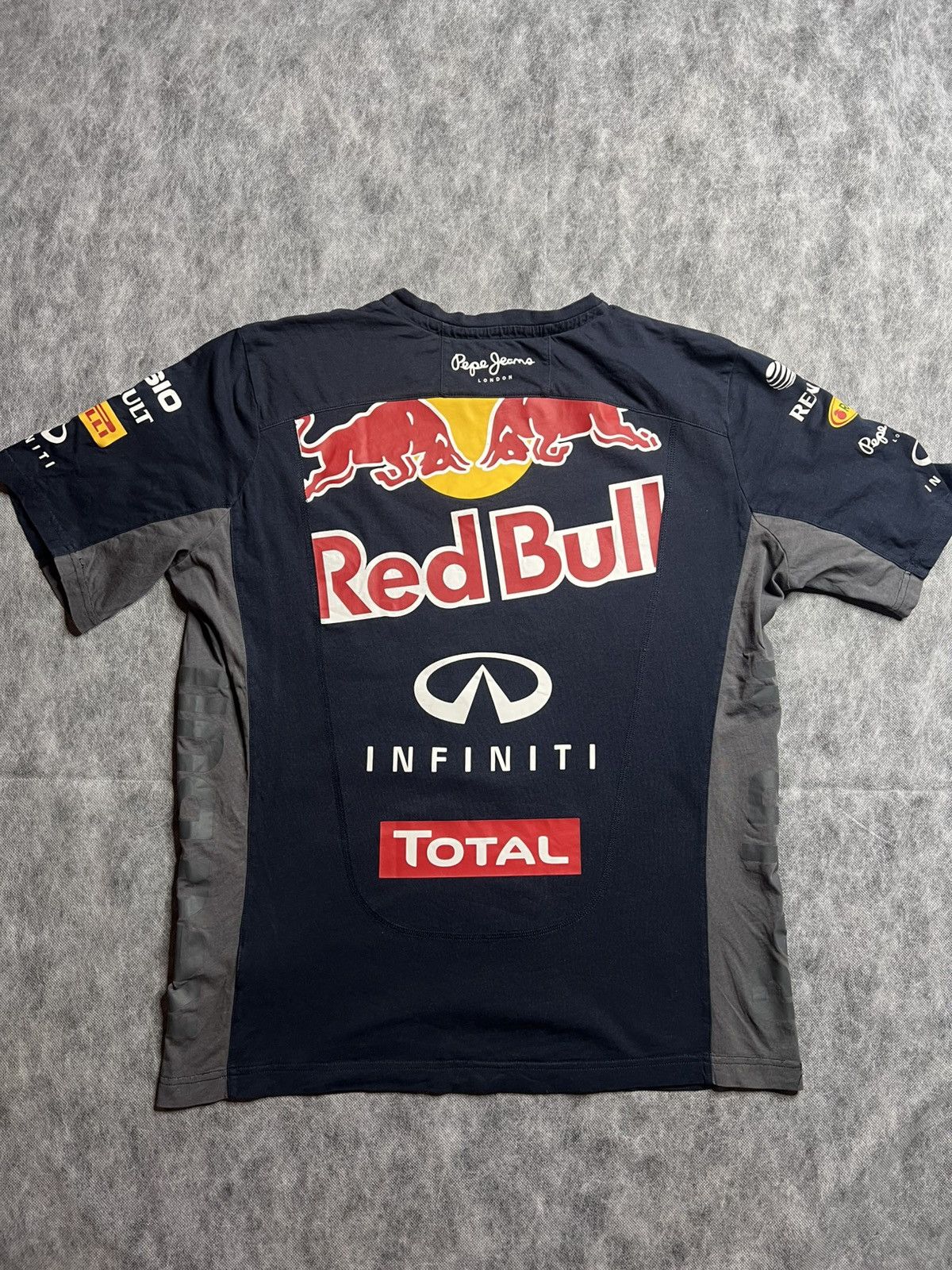 Pepe Jeans Pepe Jeans Red Bull Racing Man T-Shirt Size US XL / EU 56 / 4 - 2 Thumbnail