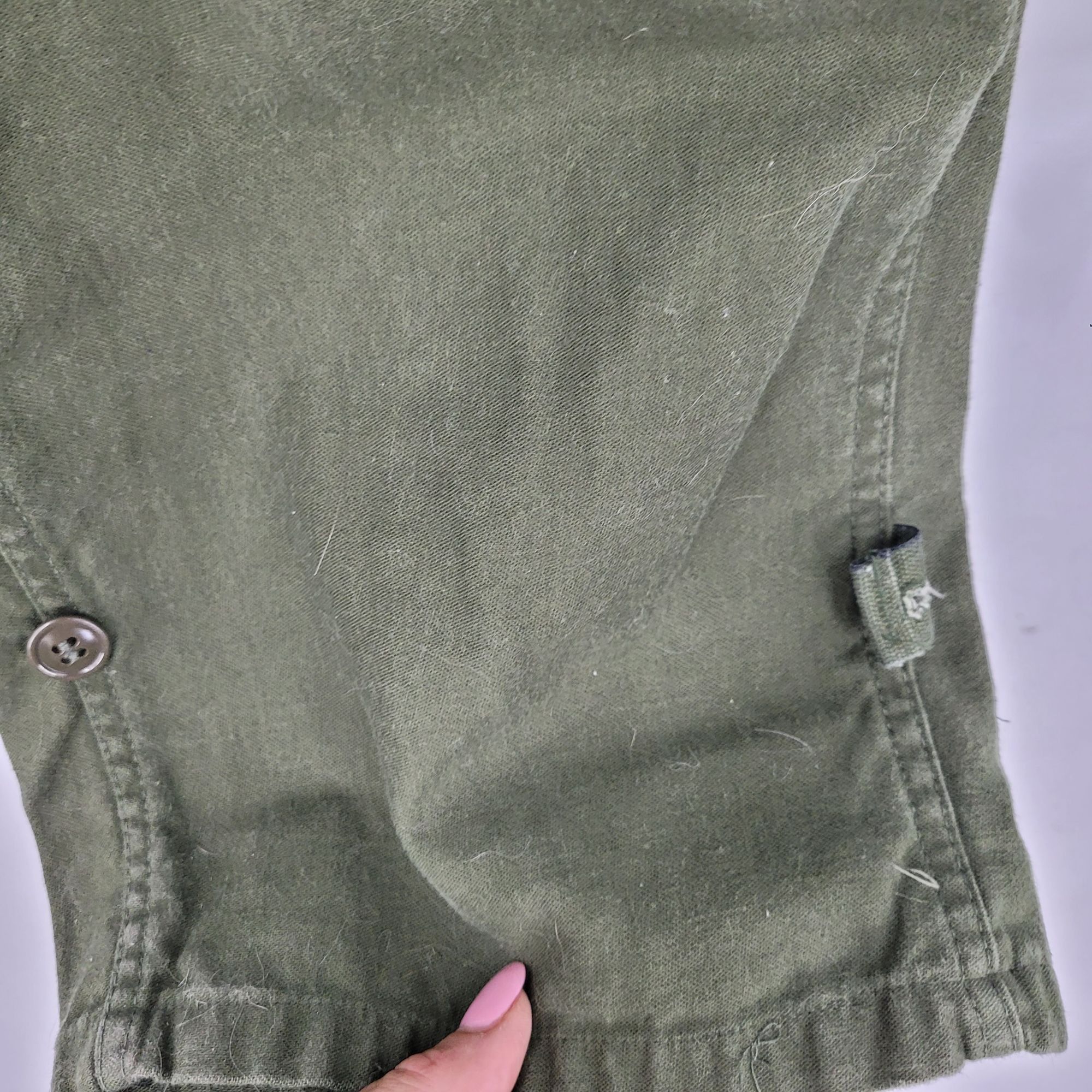 Vintage Vintage US Army OG-107 Cotton Sateen Coveralls M Army Green Size US 36 / EU 52 - 11 Thumbnail