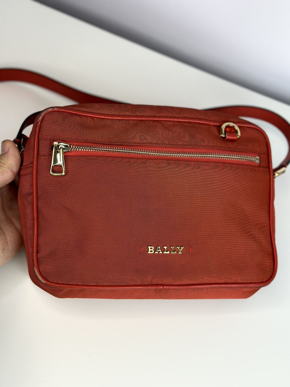 Bally Bally Red Nylon Bag Size ONE SIZE - 3 Thumbnail