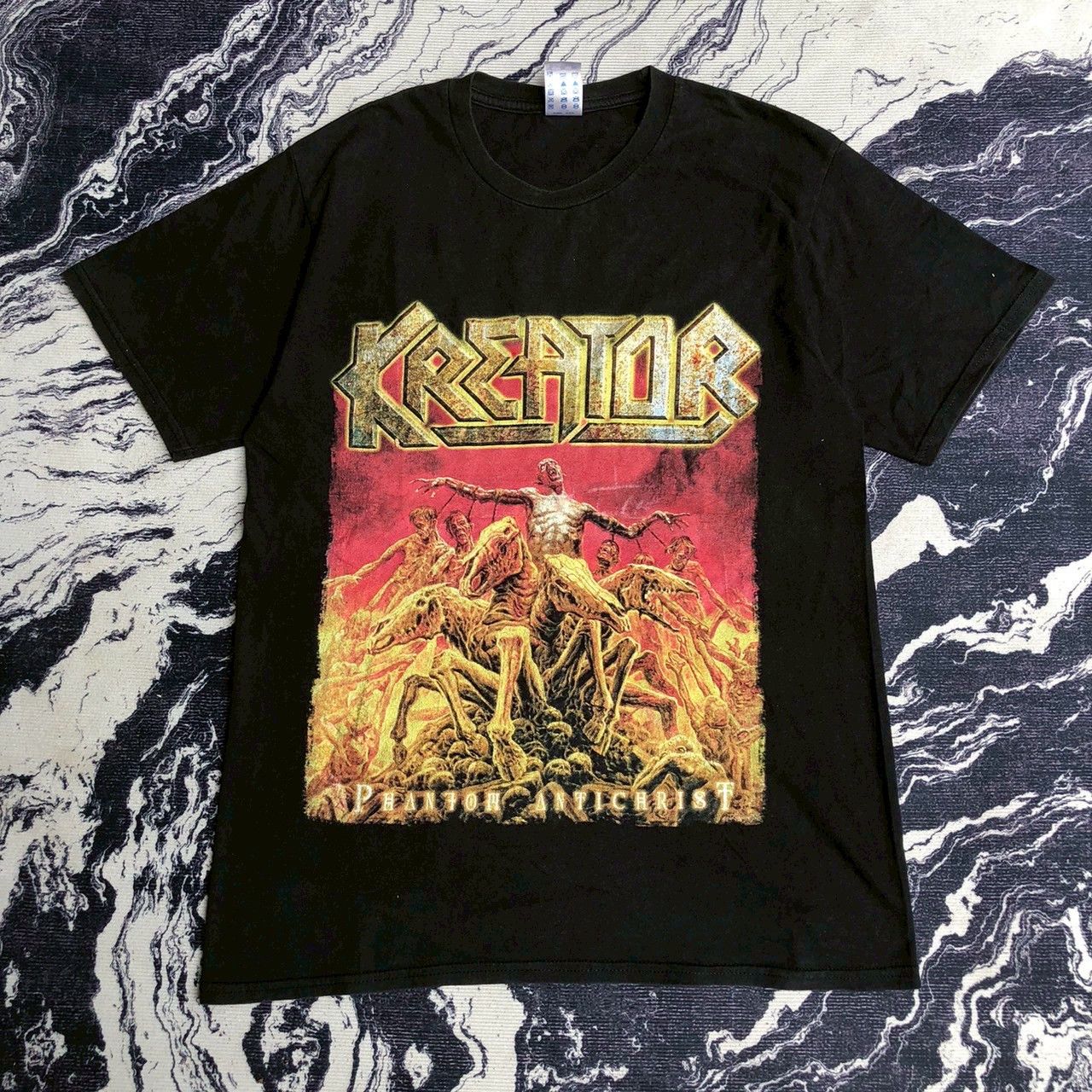Band Tees Vintage Kreator Phantom Antichrist World Tour 2014 Tee Size US M / EU 48-50 / 2 - 1 Thumbnail