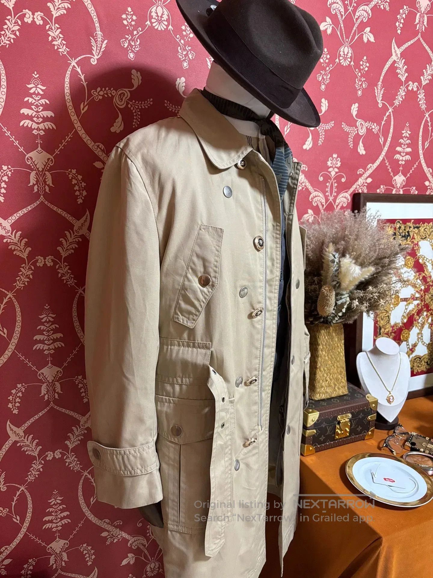 Versace Versace Men's Rare Field Coat. Size US L / EU 52-54 / 3 - 2 Thumbnail